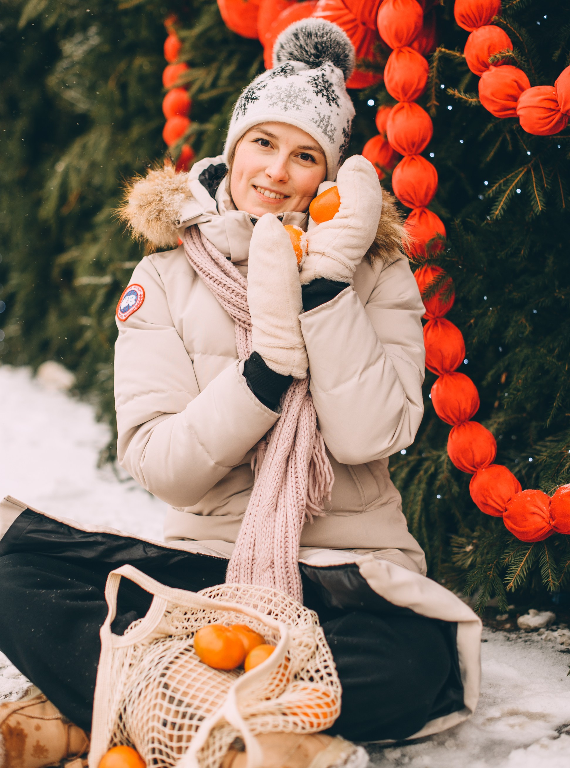Рождественская ярмарка с подружкой. Свадебный и семейный фотограф София Невская