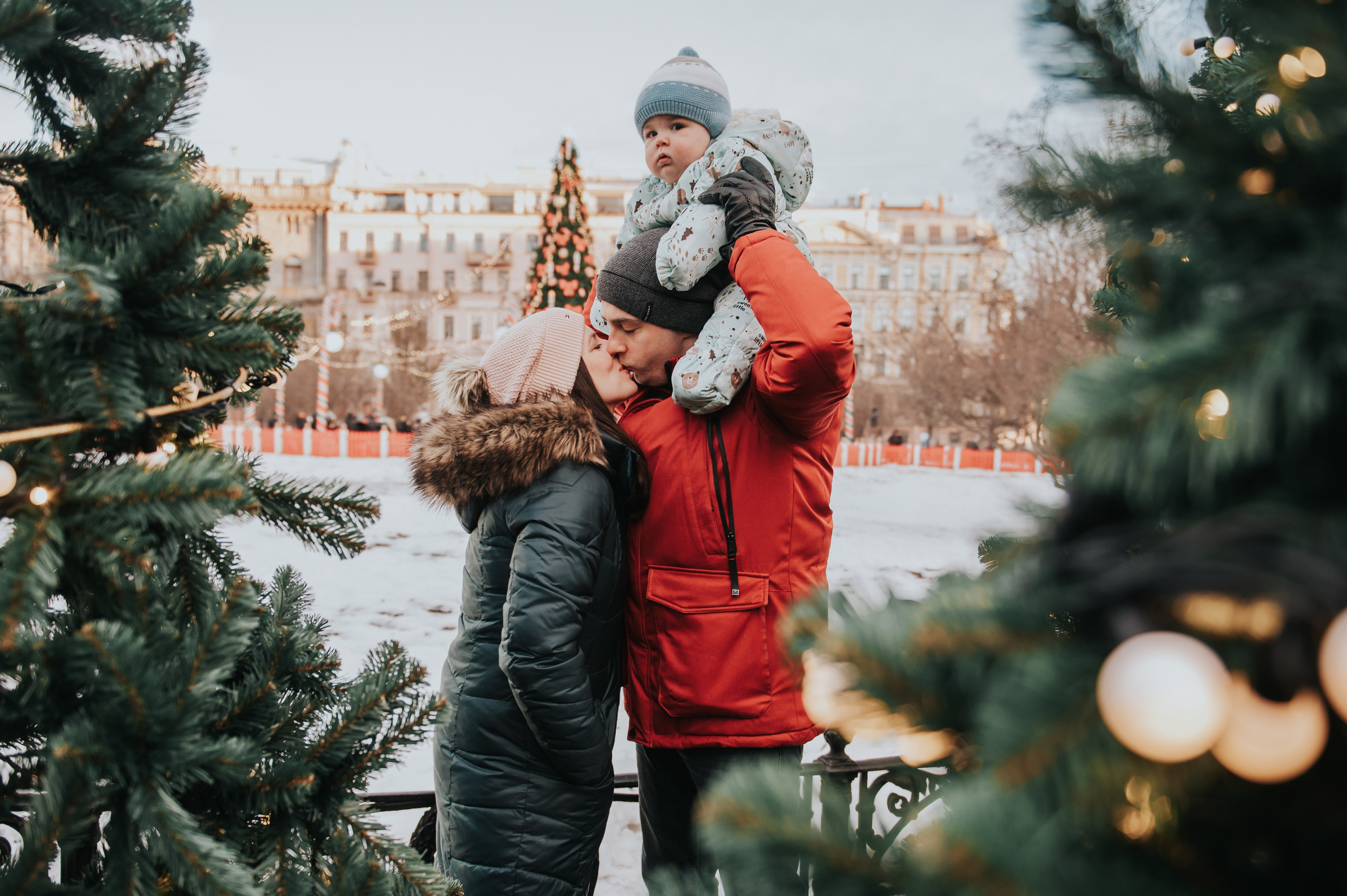 Рождество в Санкт-Петербурге. Свадебный и семейный фотограф София Невская
