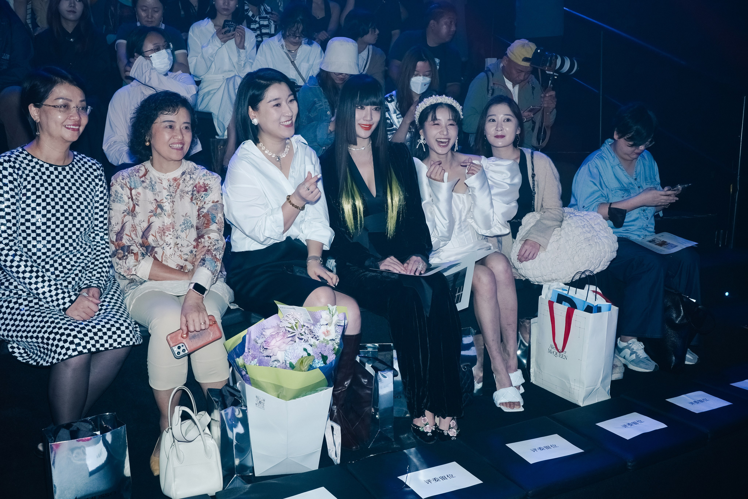 Guests at FW and backstage