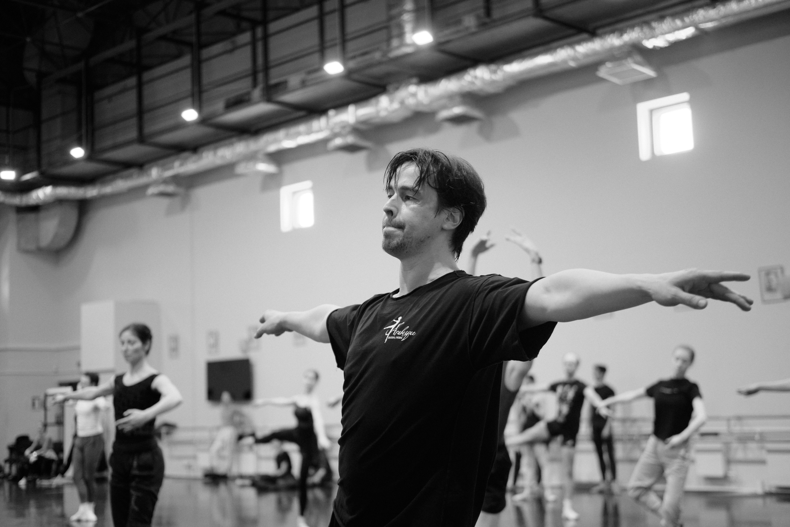 Балетный класс и репетиция артистов балета КТОиБ им. Мусы Джалиля. Barsukov