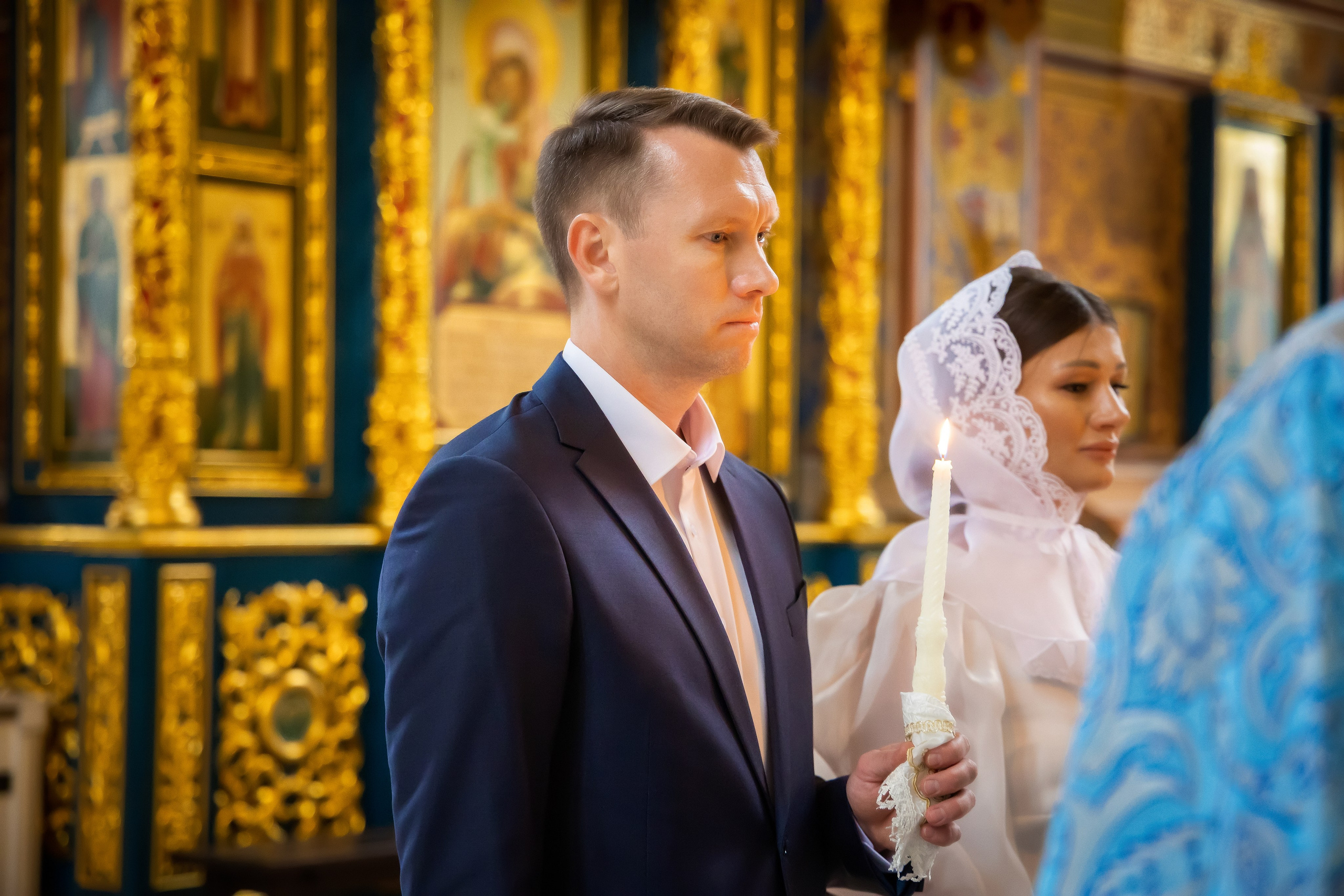 В Храме. Семейный и Свадебный фотограф в Астане Александр Астапов