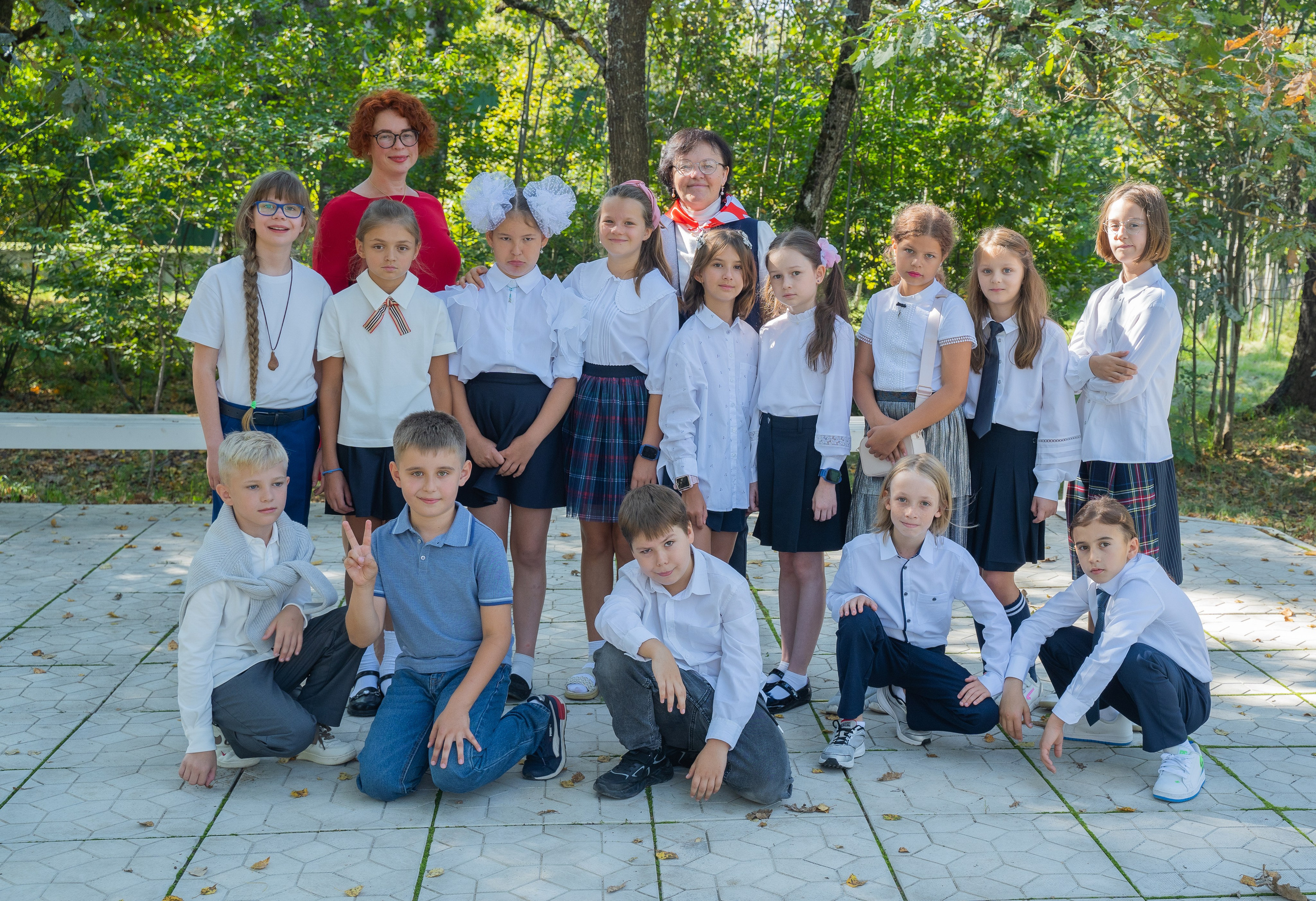1 сентября в частной школе