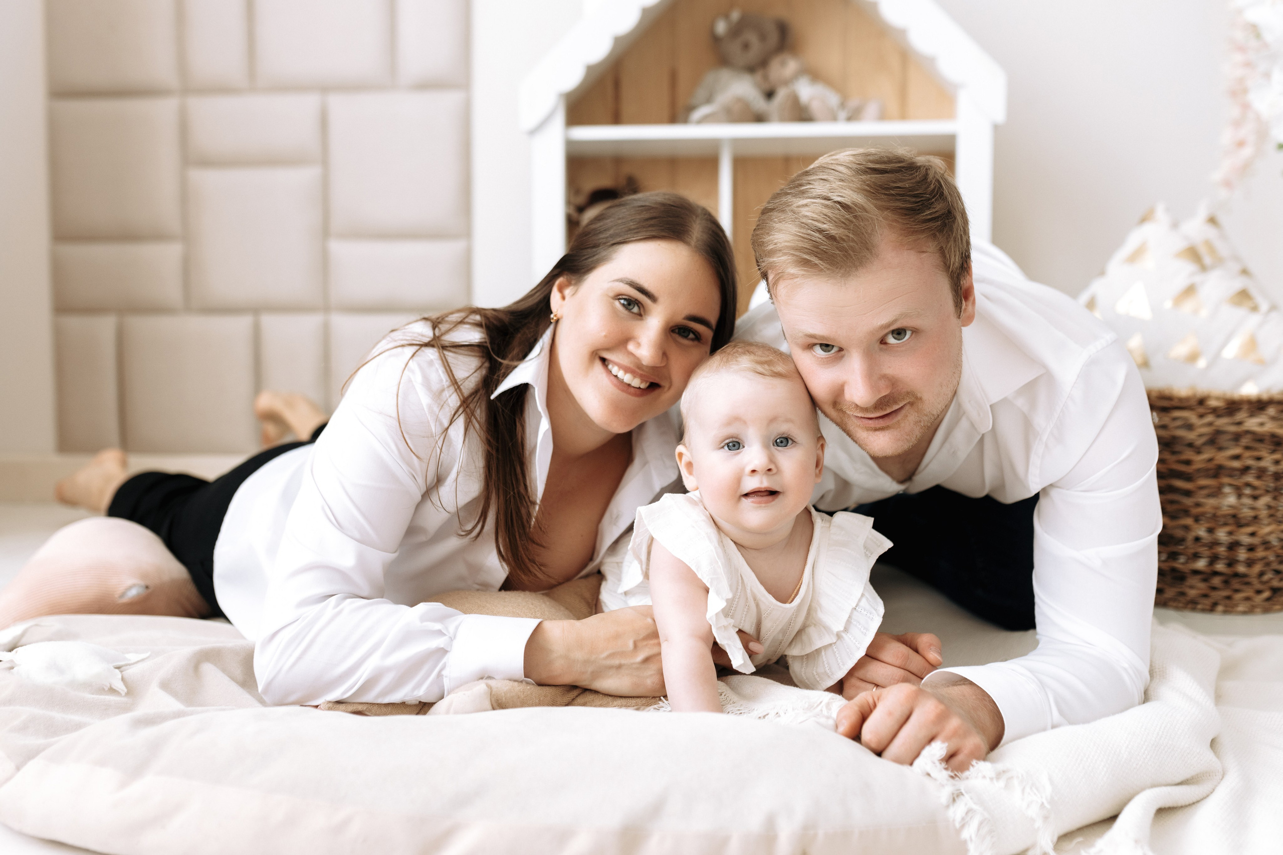 Катя, Ваня и Аня, студия Зефир. Свадебный фотограф | Москва