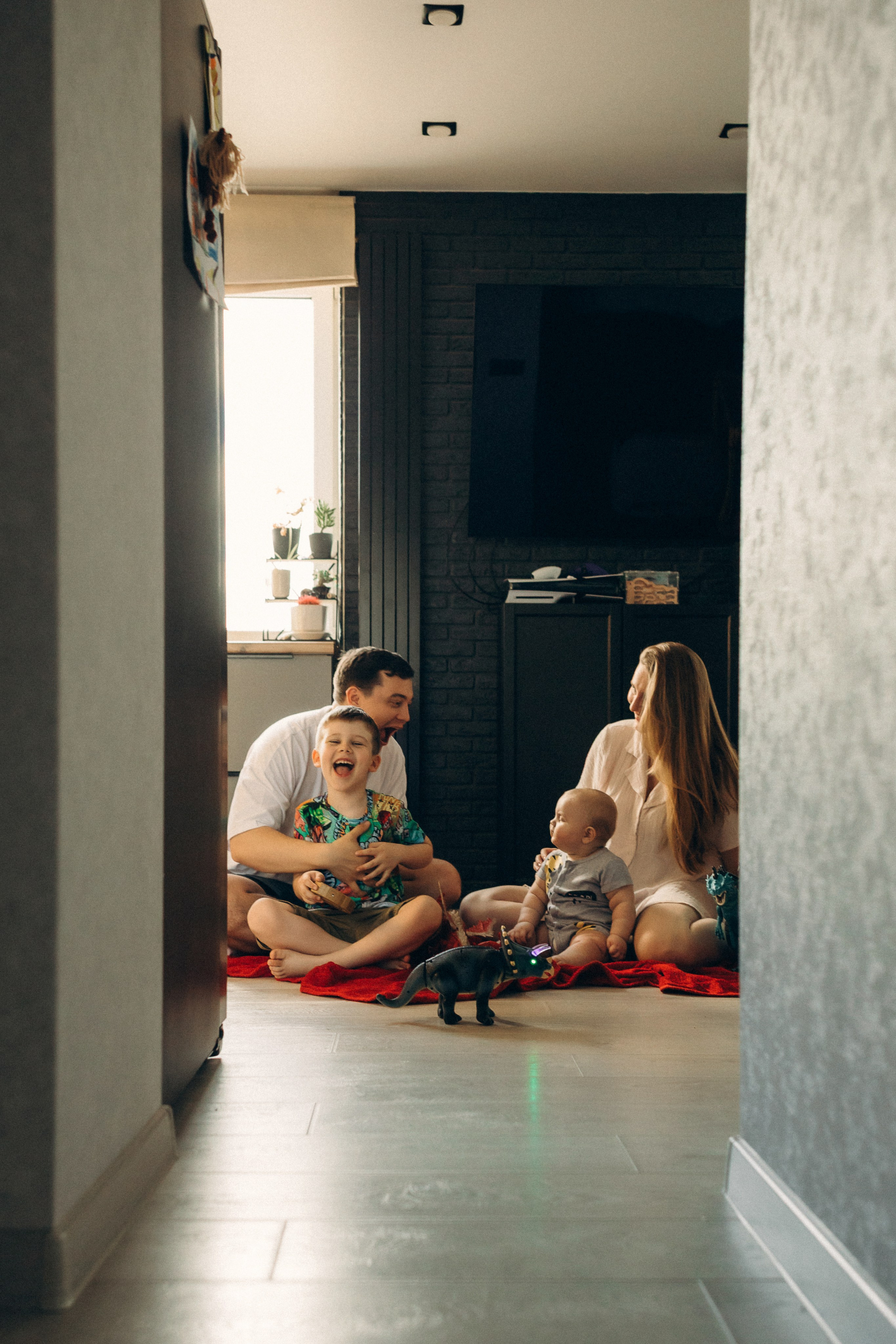 Настя, Миша, Лёша и Саша. Семейный фотограф и детский фотограф в Волгограде Алеся Бутакова — дет