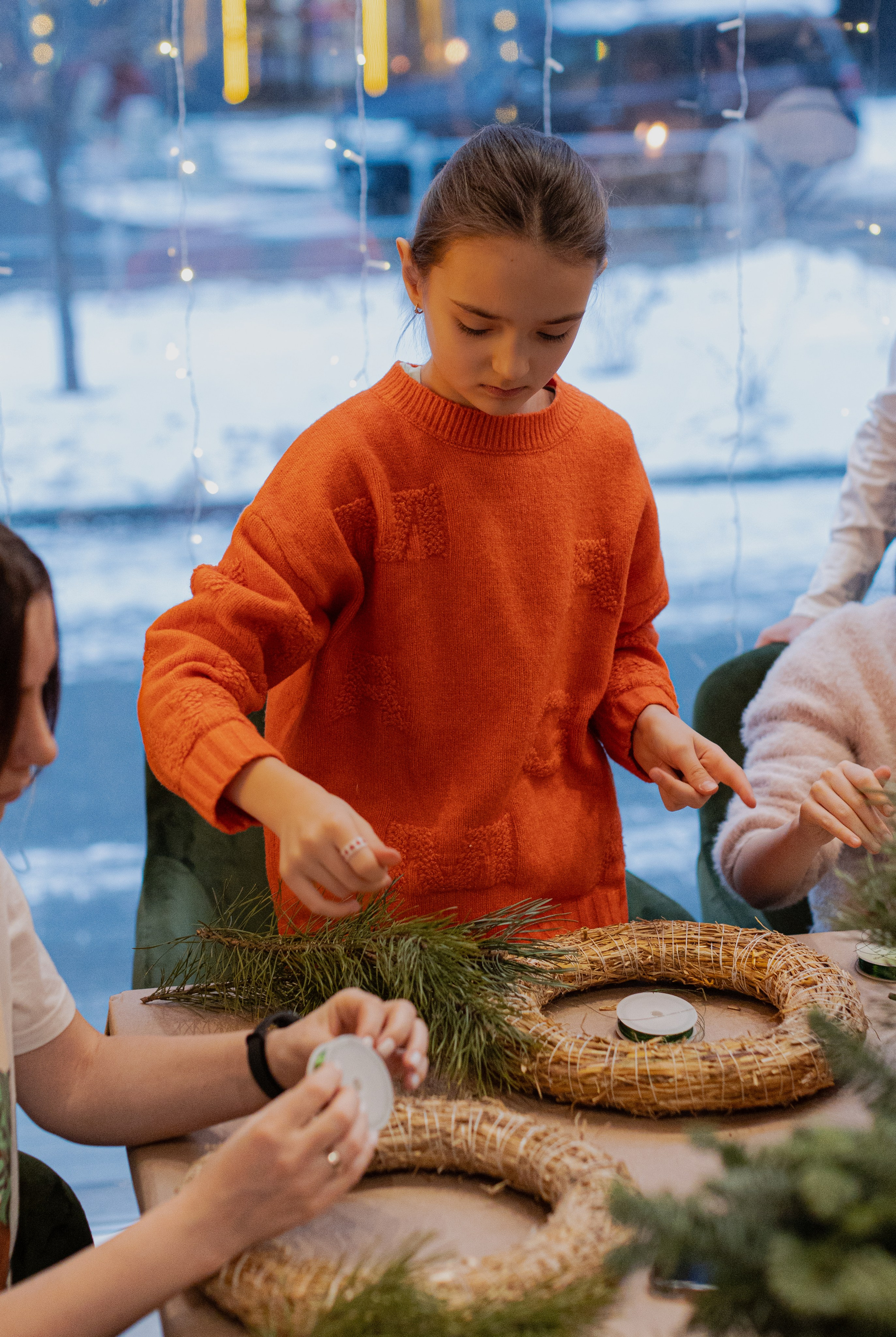 Мк Новогодний Венок. Анастасия Ракчеева Художник