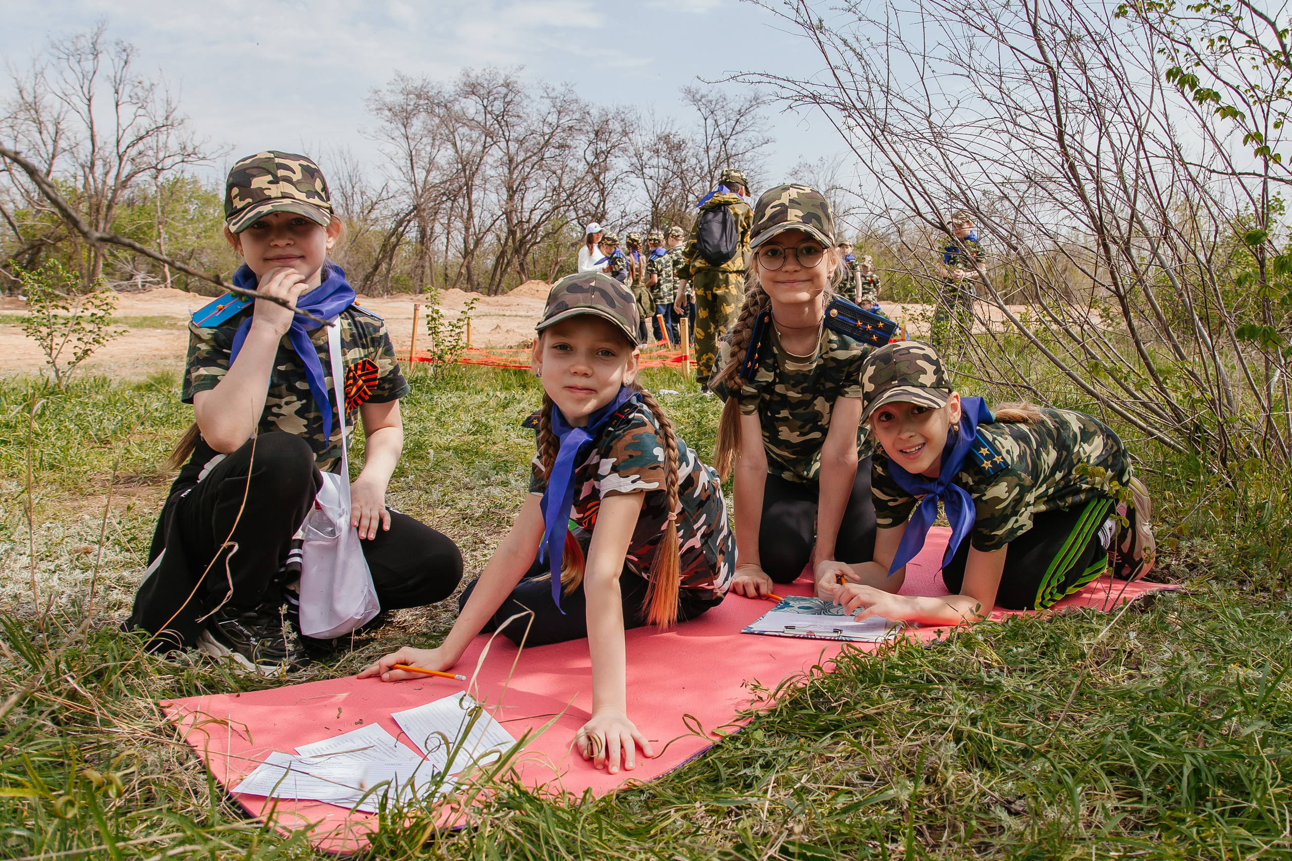 Игра «Зарница» в лицее 8 «Олимпия». Фотограф в Волгограде Норченко Светлана