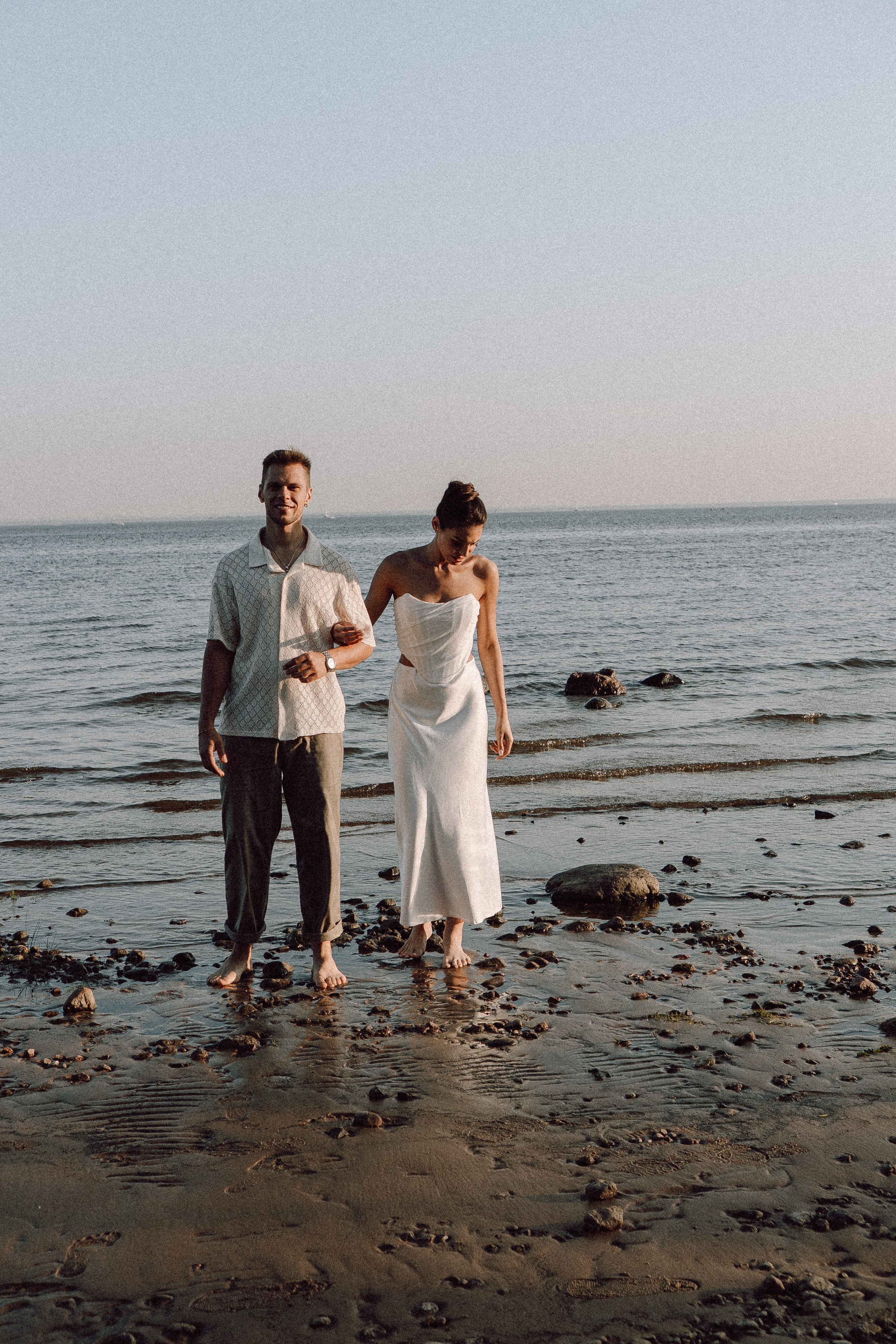 СВАДЕБНАЯ ФОТОСЕССИЯ ВЫЕЗДНОЙ ЦЕРЕМОНИИ (ФИНСКИЙ ЗАЛИВ). Профессиональный фотограф, Санкт-Петербург — Виктория Богомолова