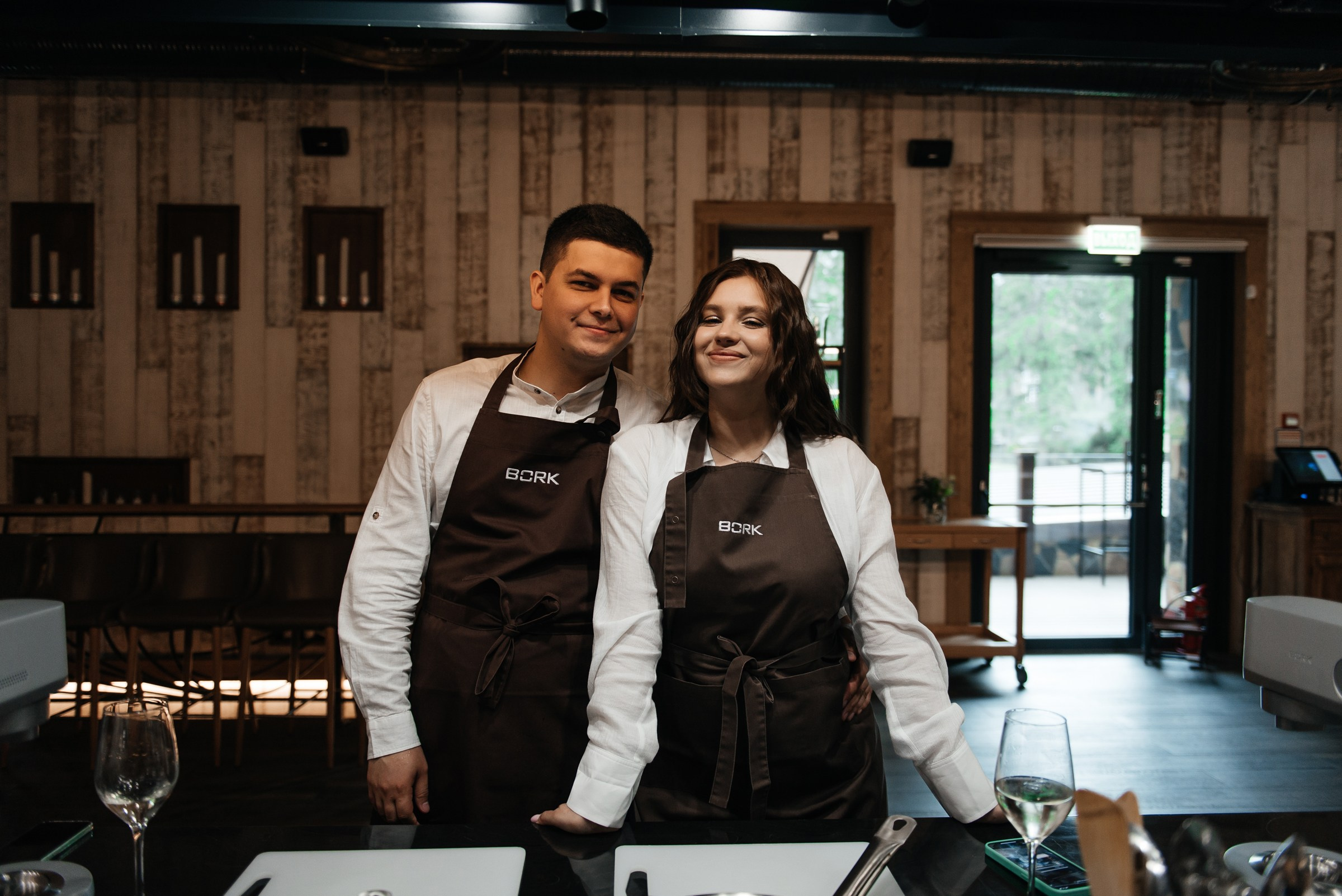 свадебный ужин в ресторане Чаща в Охта парке