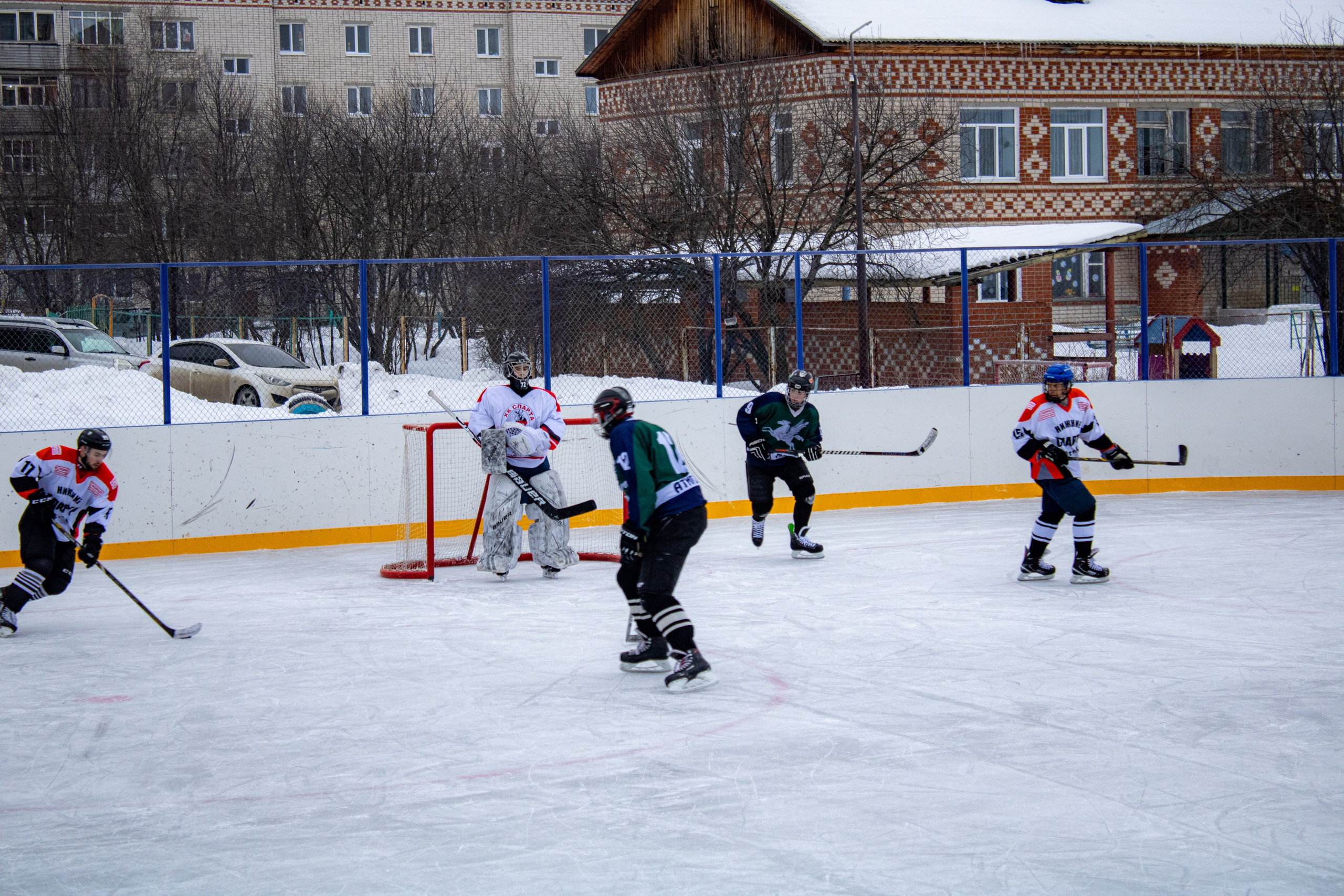 Хоккей г.п Атиг-г.Нижние Серги