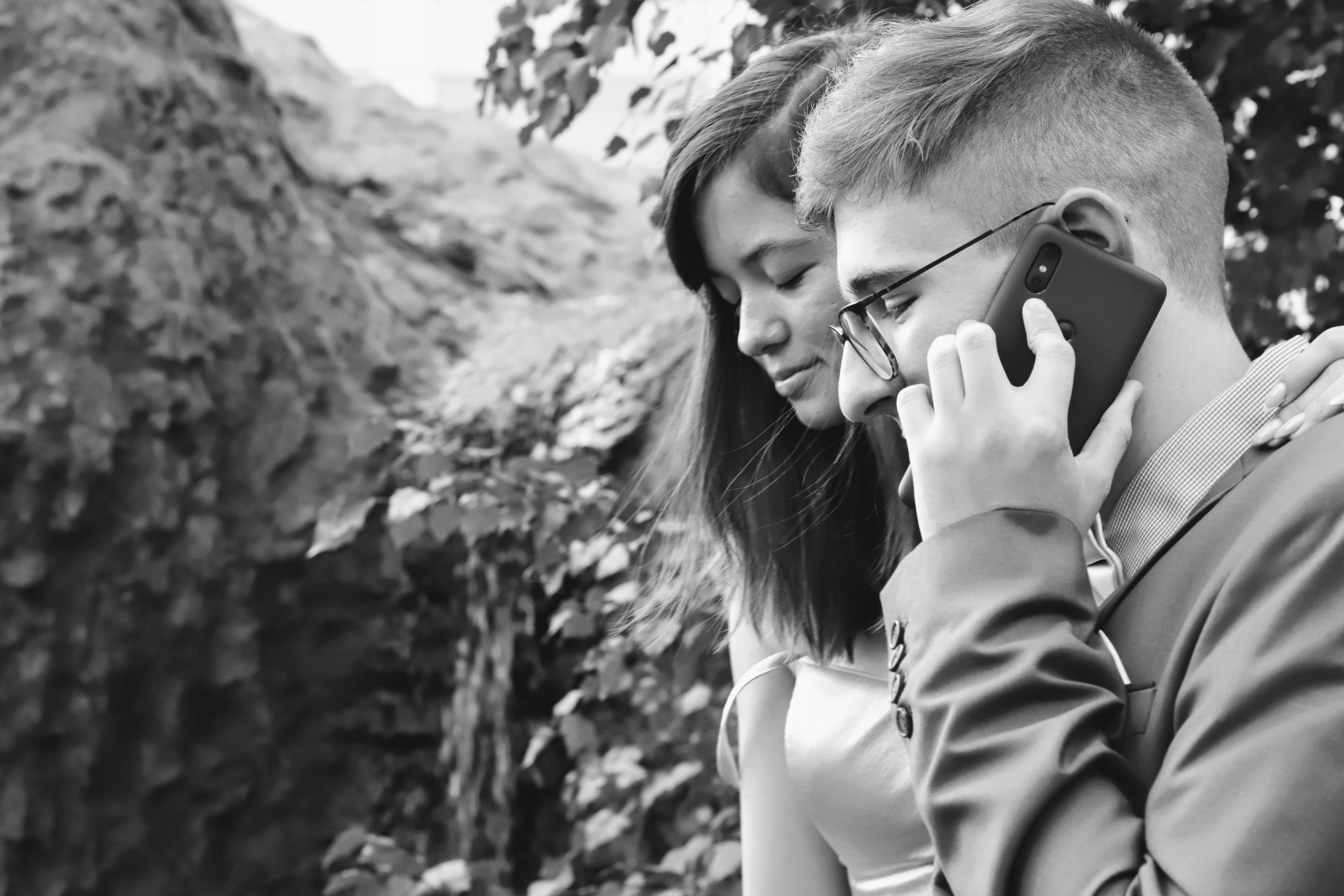 Черно белый свадебный клип в городе Новосибирск