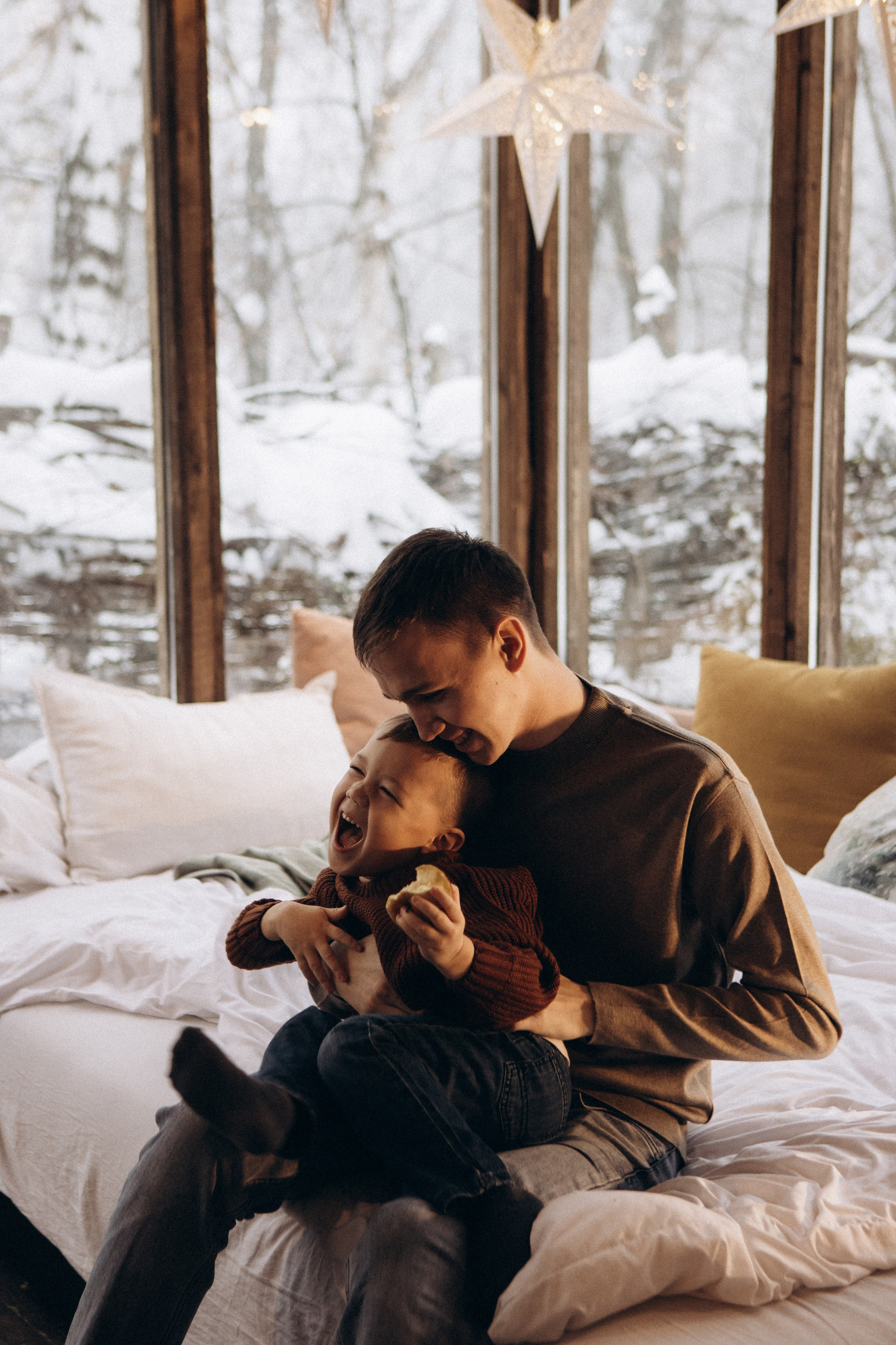 Леша, Ксюша, Мирон, Оливия и Тася