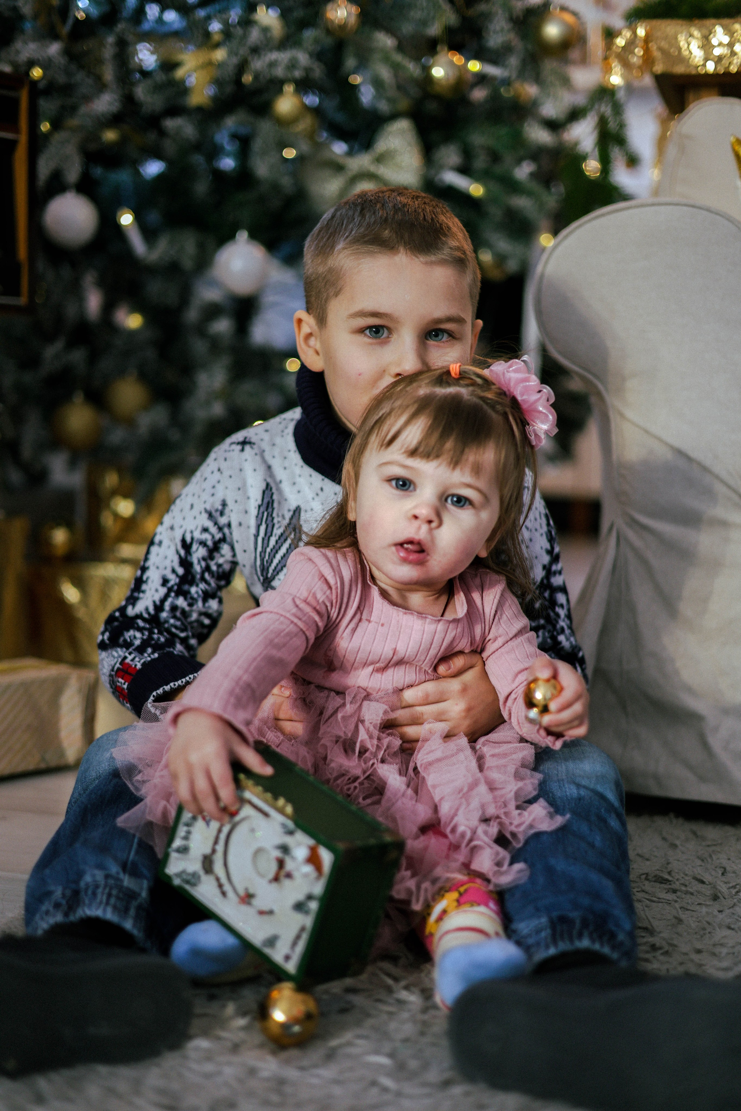 Новогодняя история «Нелля и ее семья». Фотограф в Москве Анастасия Калинина