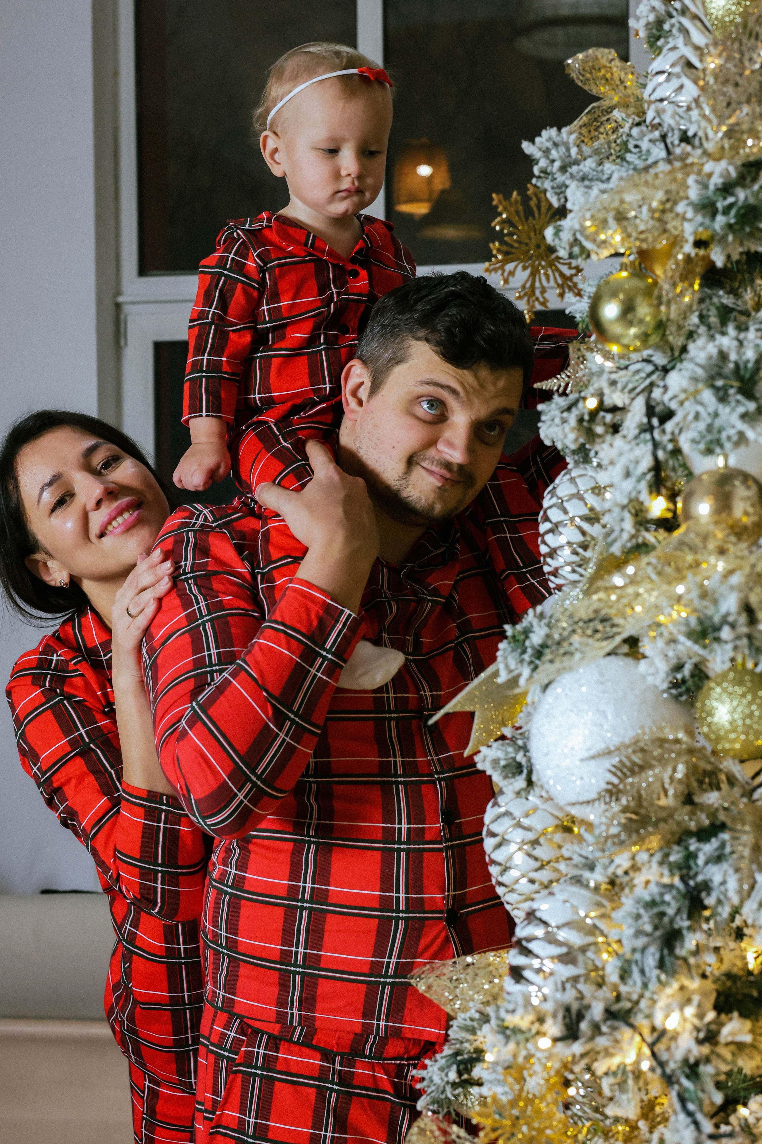 Новогодняя история «Наталья и ее семья». Фотограф в Москве Анастасия Калинина