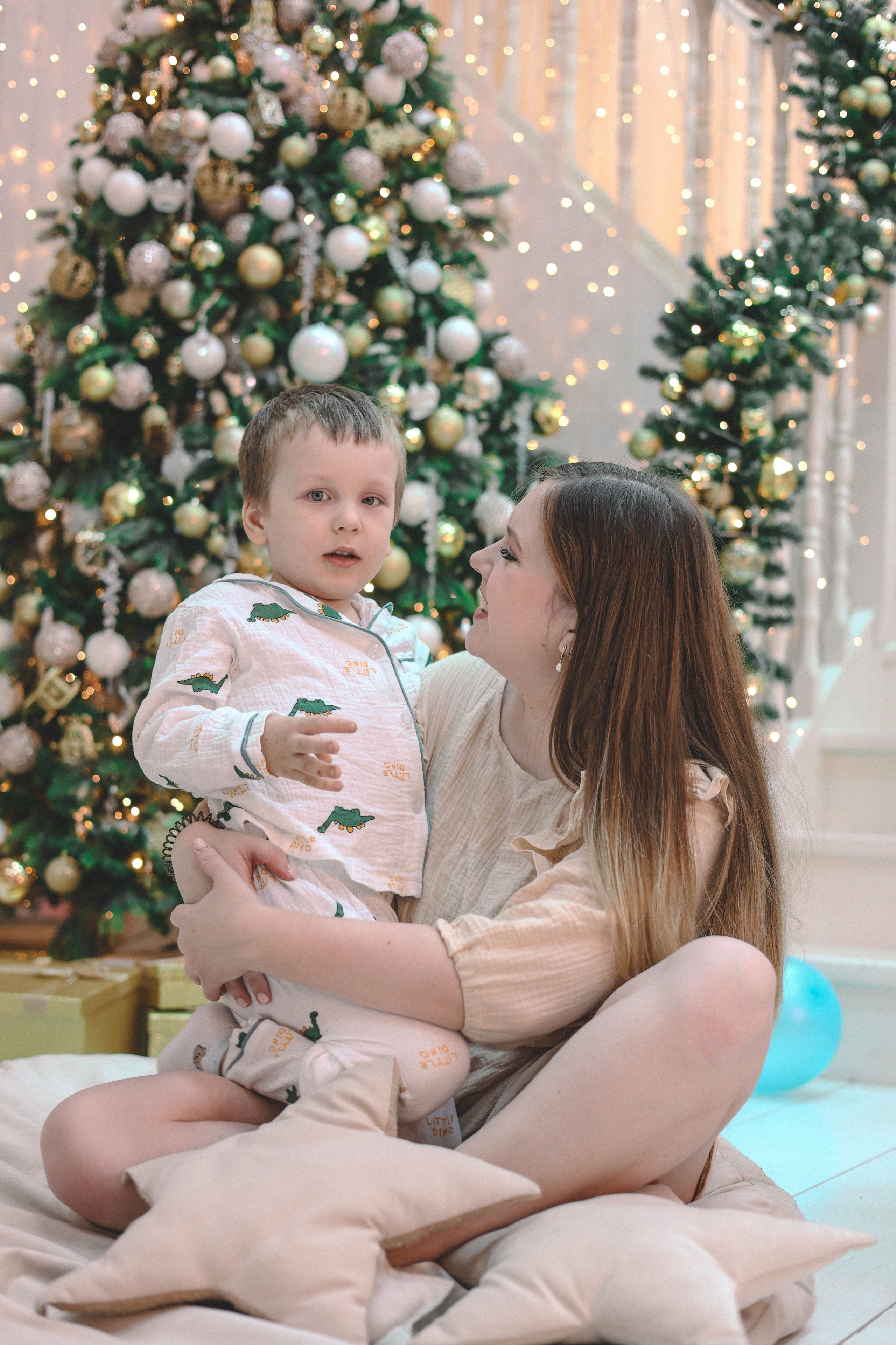 Новогодняя история «Яна и ее семья». Фотограф в Москве Анастасия Калинина