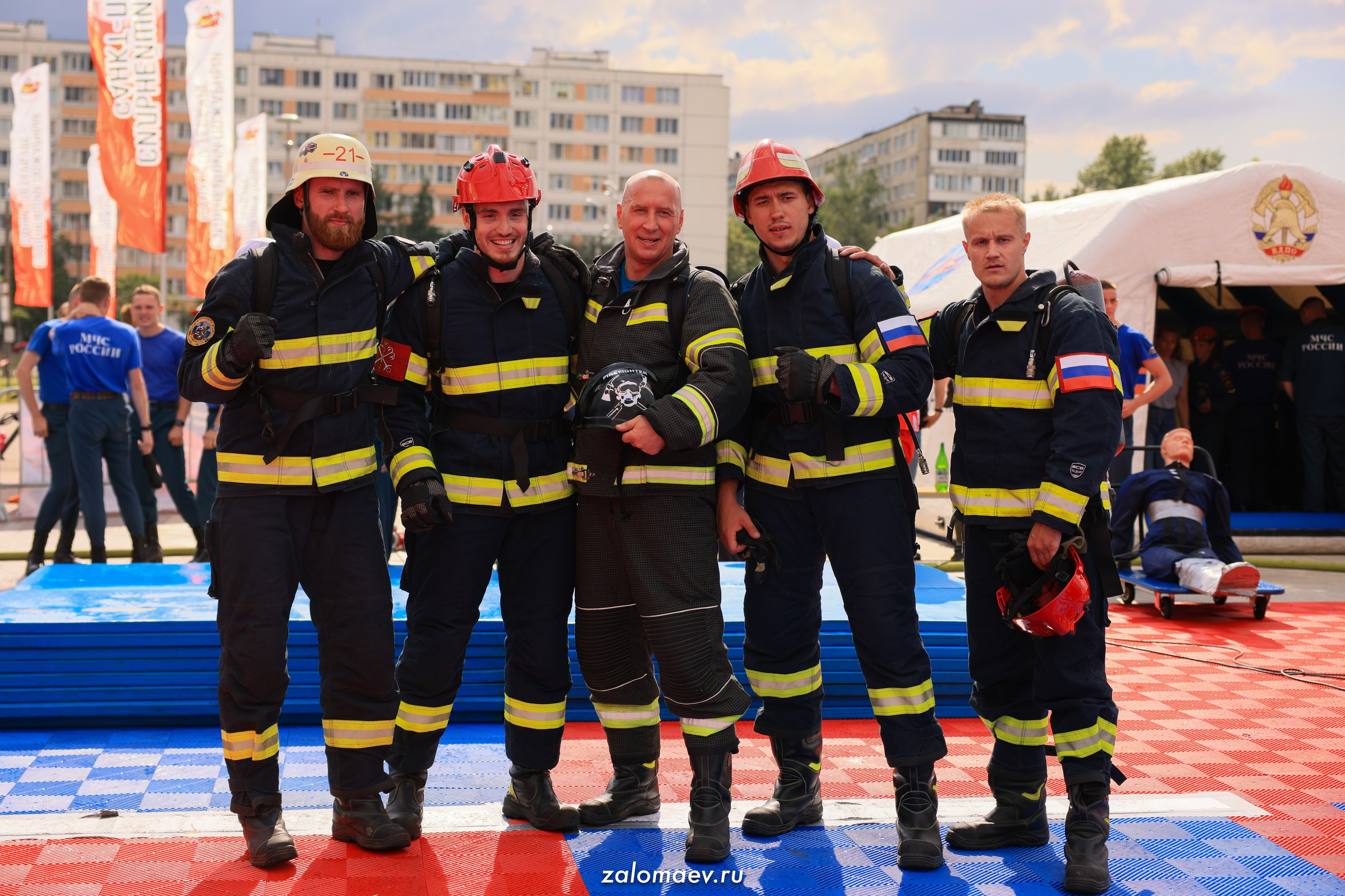 Сильнейший пожарный. Фотограф Александр Заломаев
