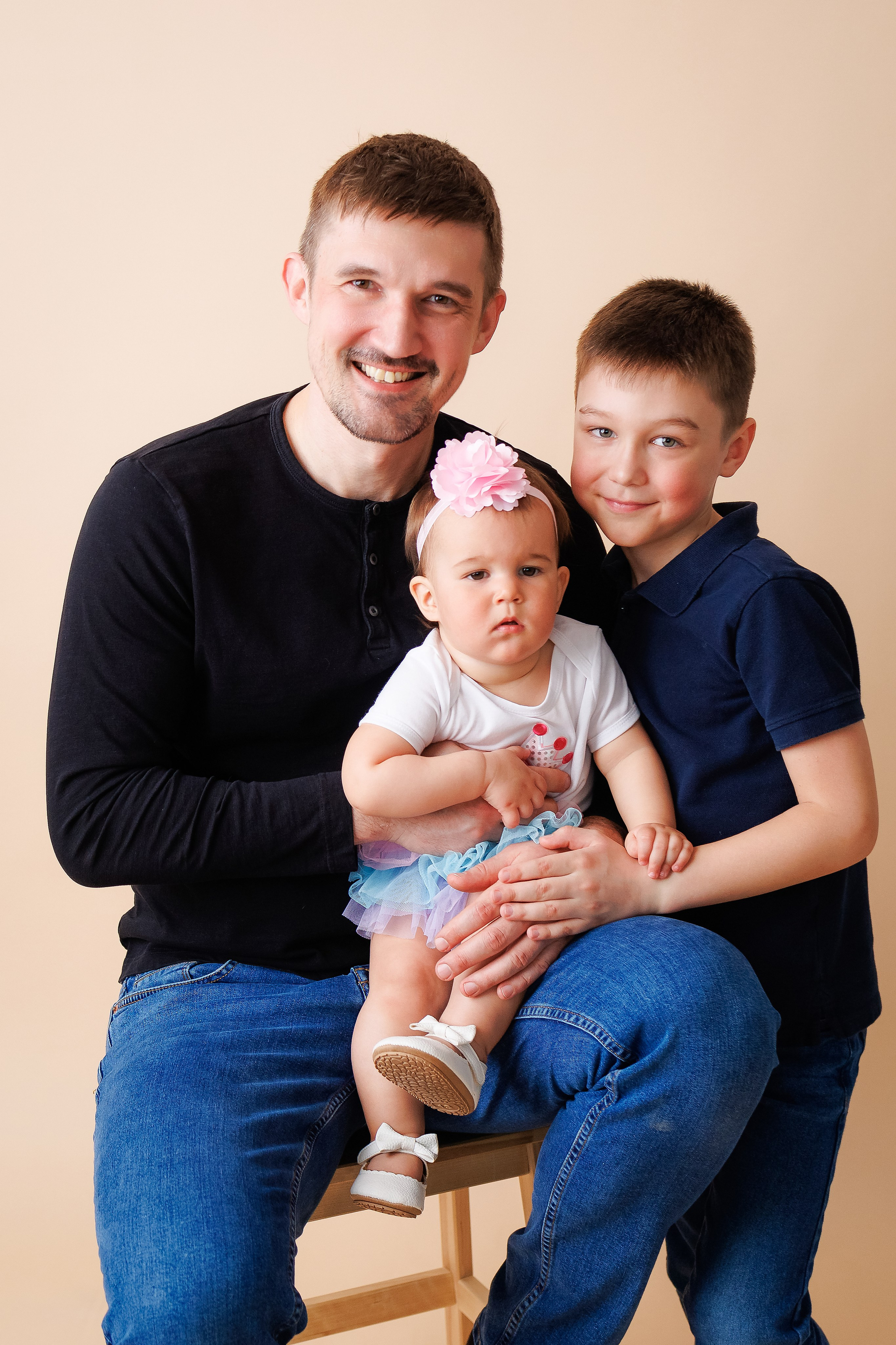 Полине 1 годик. Фотограф новорожденный малышей Новосибирск