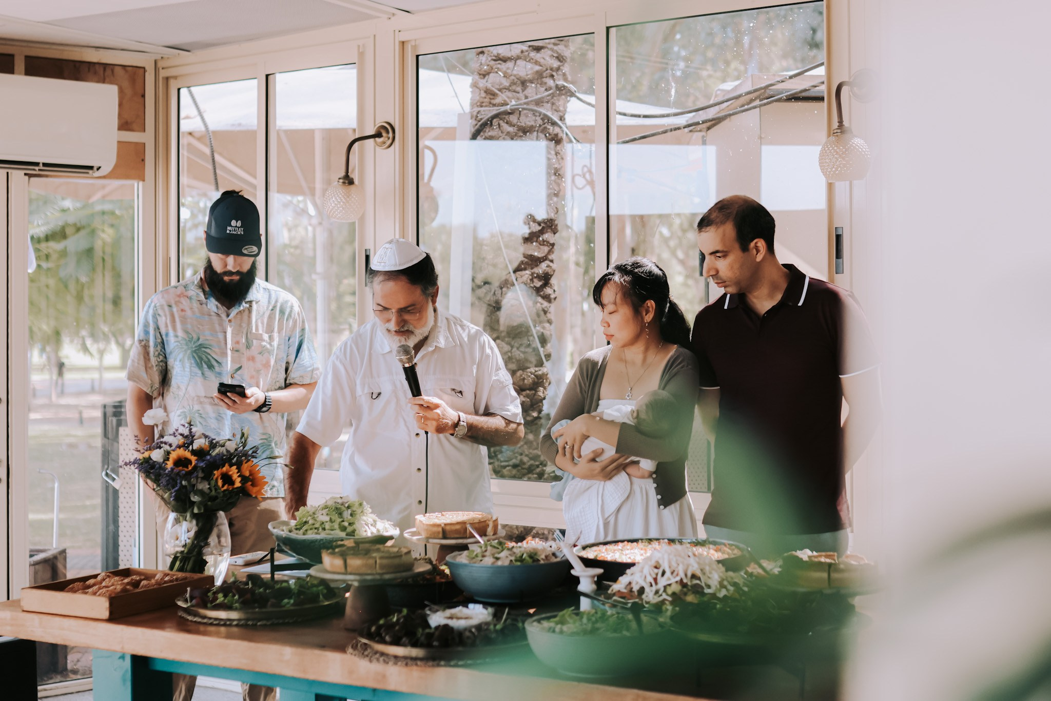 Brit Mila celebration, Ramat Gan | October 2025. Photographer in Israel Alice Milchin