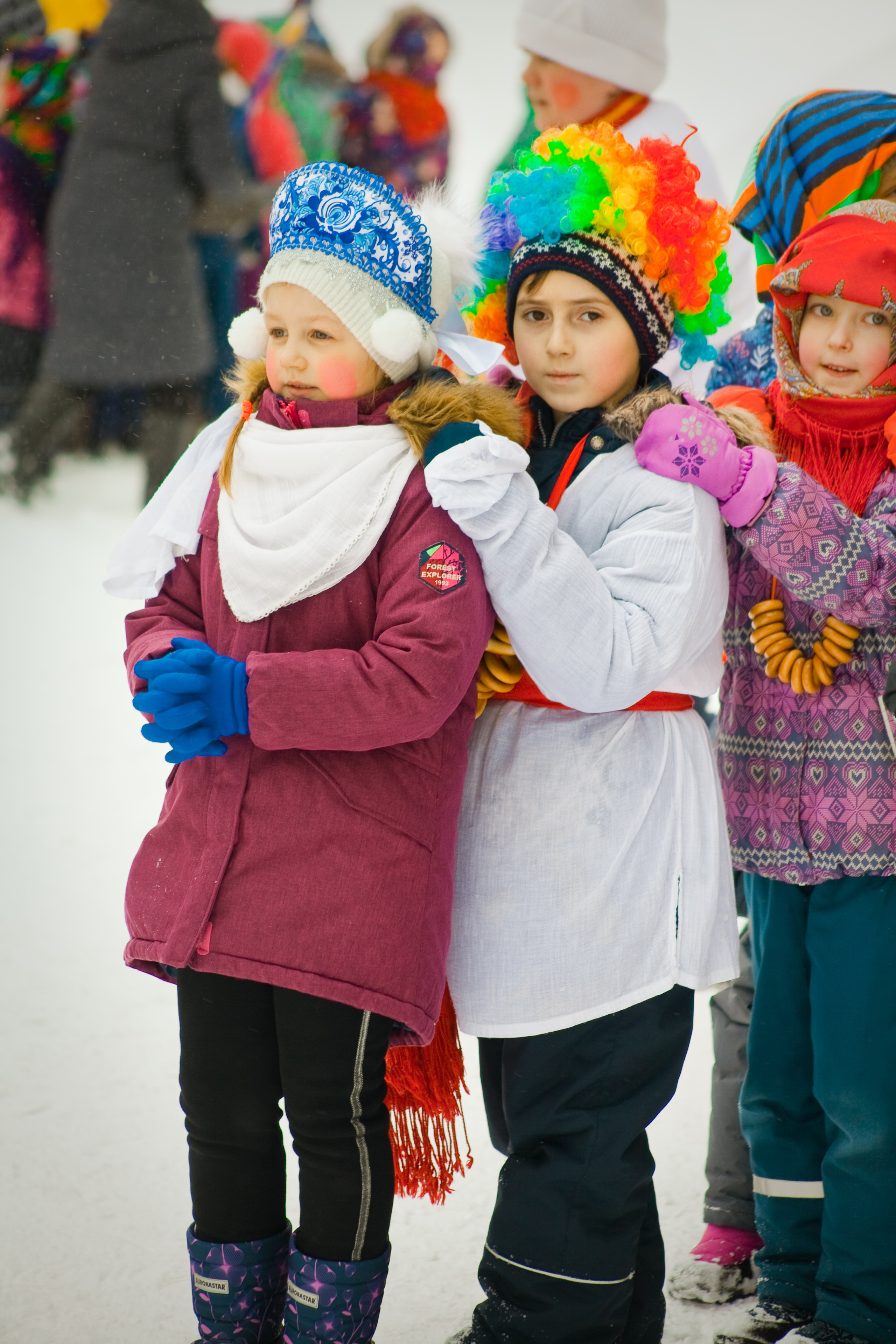 Зимняя прогулка. Портретный фотограф Елена Матафонова Барнаул