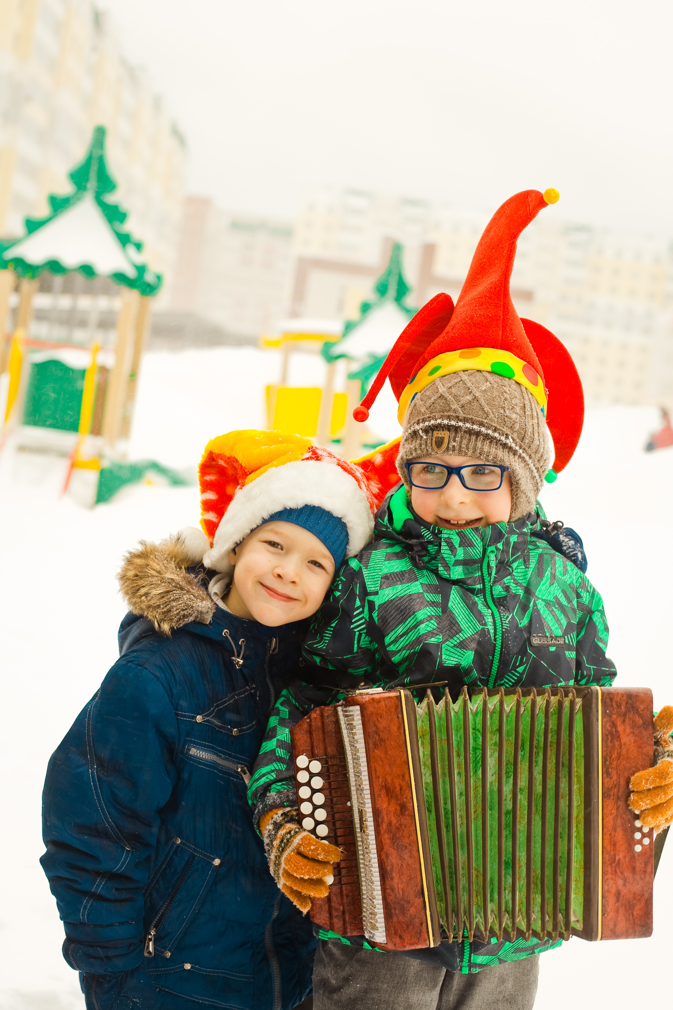 Зимняя прогулка. Портретный фотограф Елена Матафонова Барнаул
