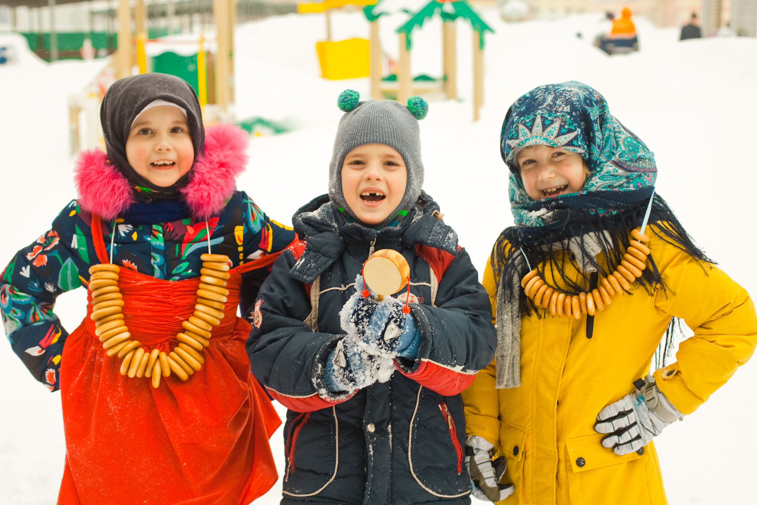Зимняя прогулка. Портретный фотограф Елена Матафонова Барнаул