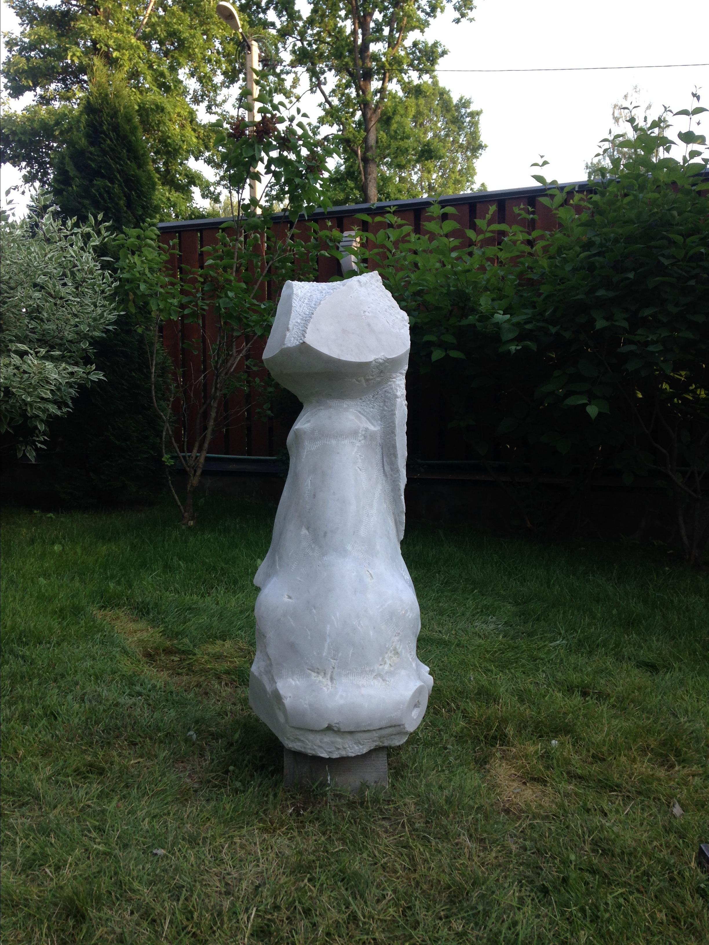 Голова Аписа. 2018. Мрамор. Россия