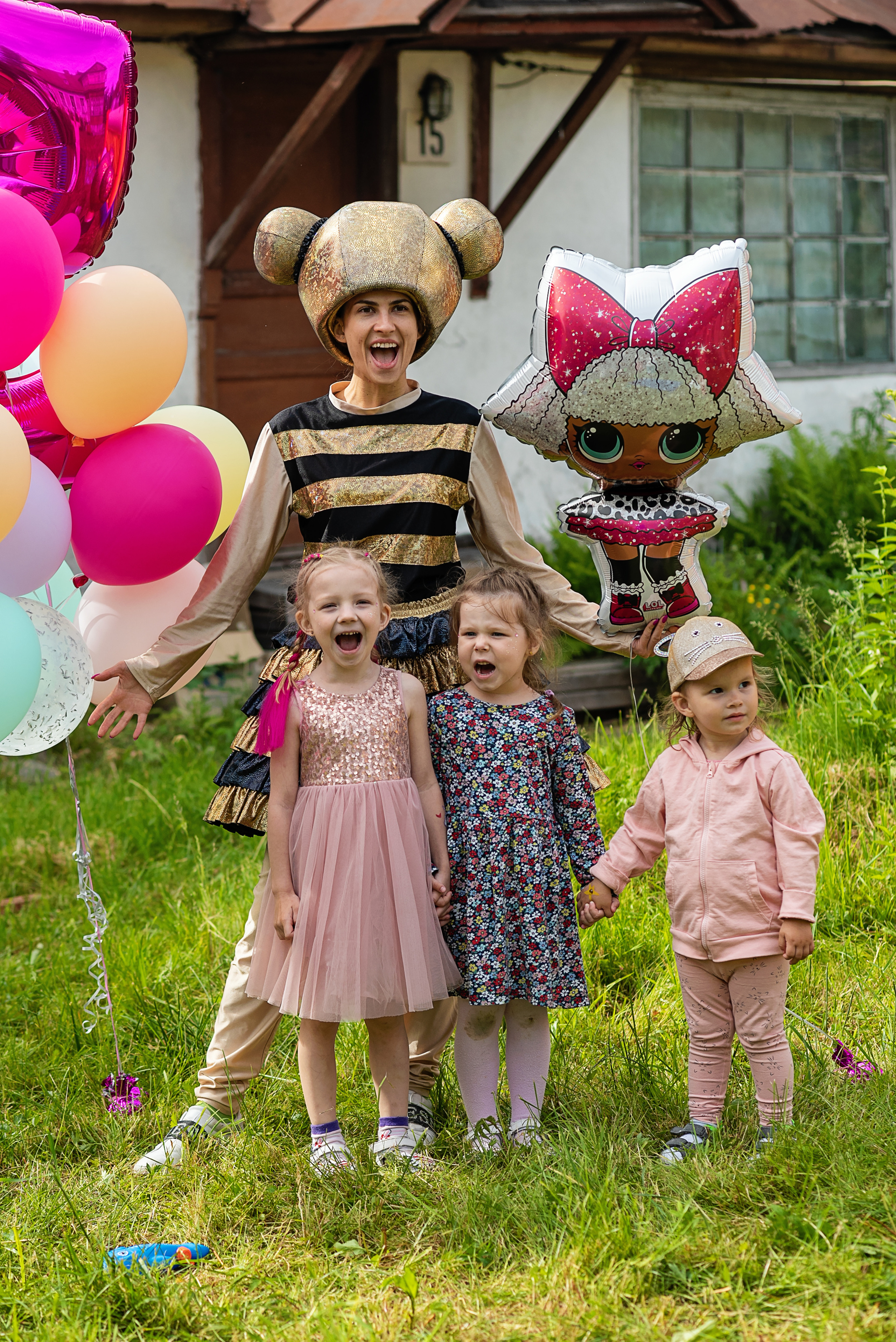 День Рождения Лизы. Семейный фотограф. Великанова Ирина. Санкт-Петербург. Пушкин