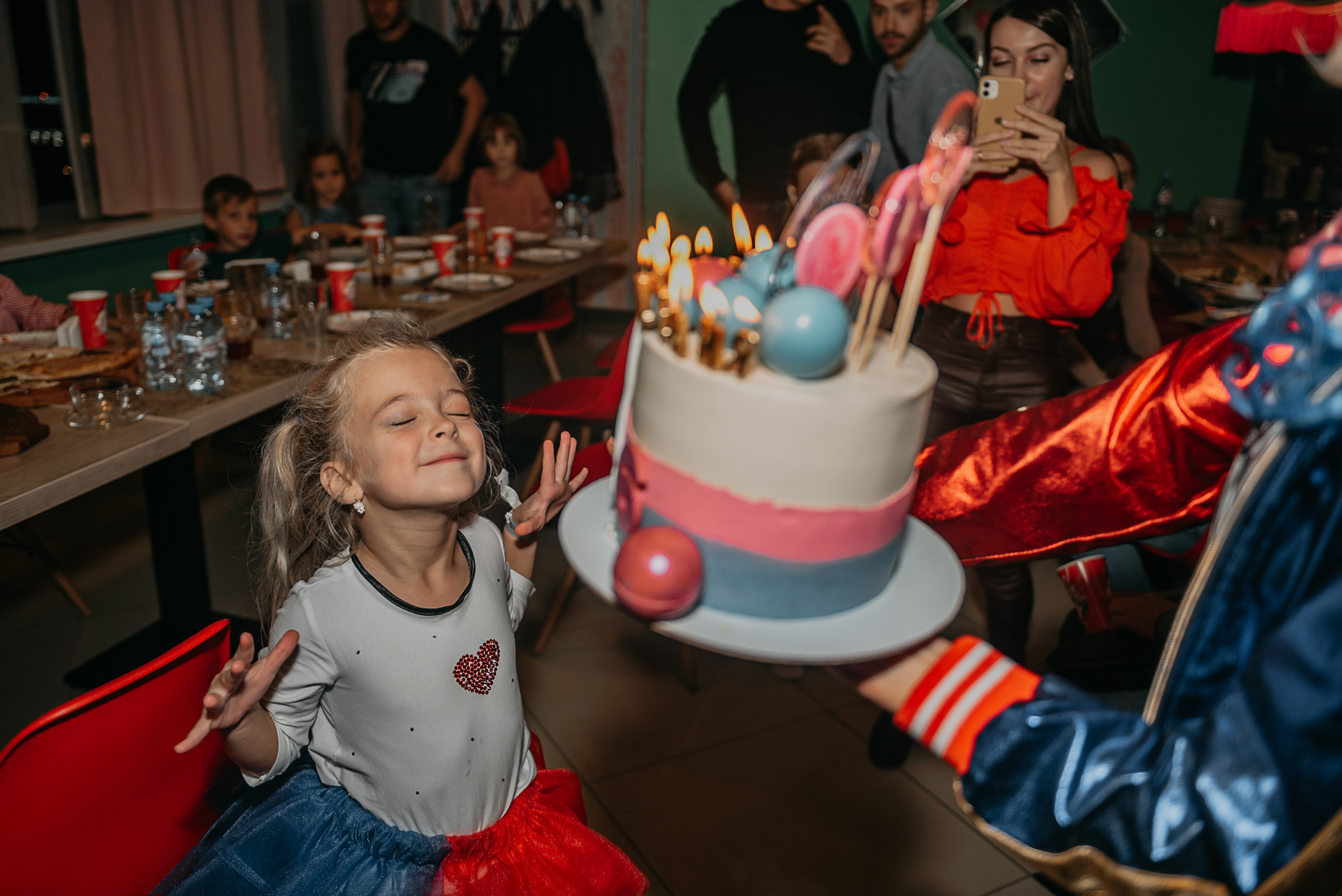 День Рождения Лизы. Семейный фотограф. Великанова Ирина. Санкт-Петербург. Пушкин