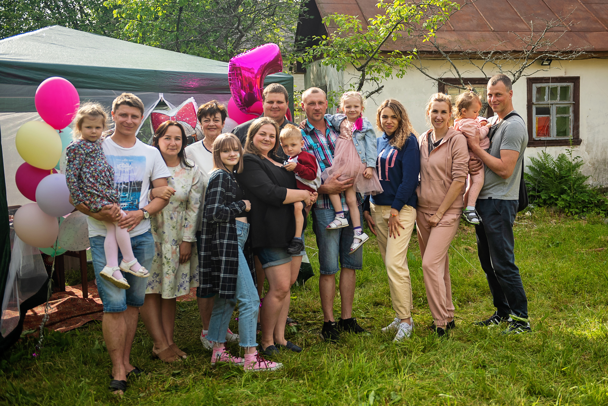 День Рождения Лизы. Семейный фотограф. Великанова Ирина. Санкт-Петербург. Пушкин