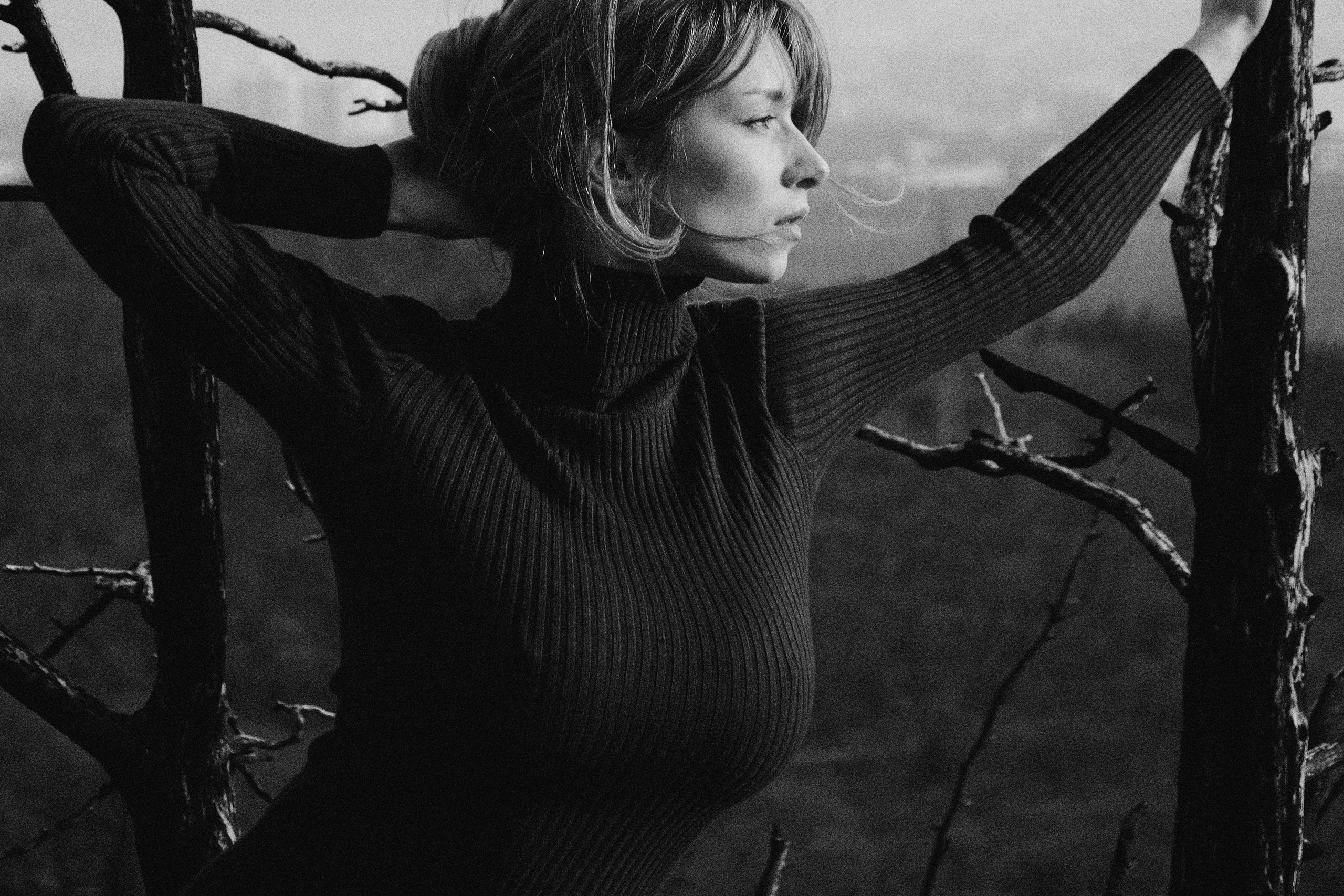 Burnt Forest | Natalie. Gerasko Aleks — Портрет, кричащий тишиной