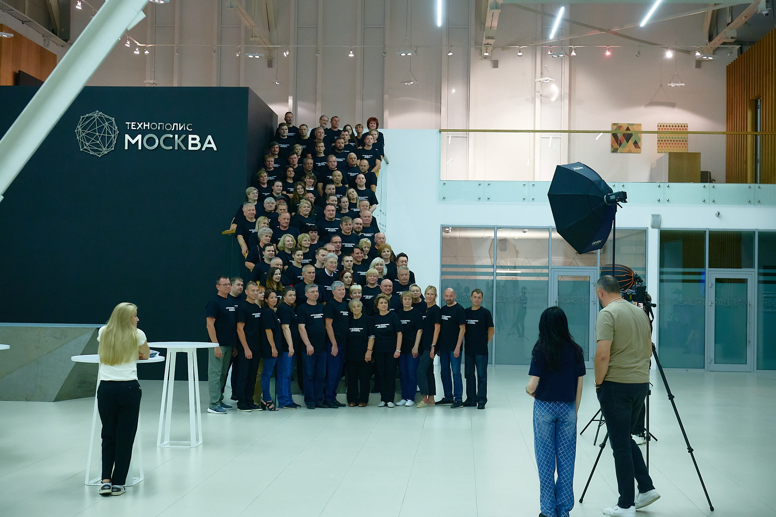 Мегаполис Москва, съемка для Моспром - Династии Московской Промышленности.