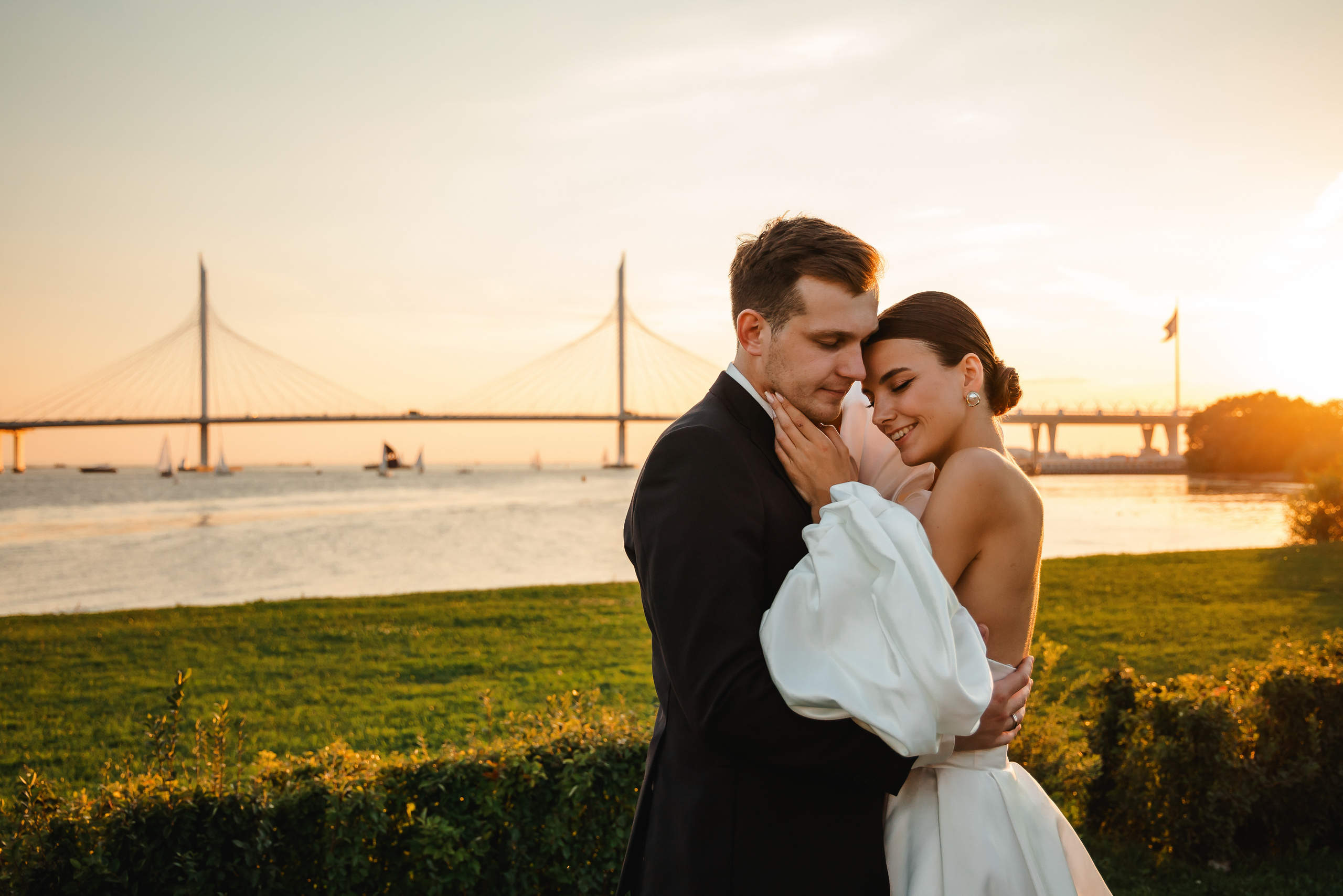 Иван и Юлия. Санкт-Петербург. Финский залив. Асия. Свадебный фотограф в Хабаровске