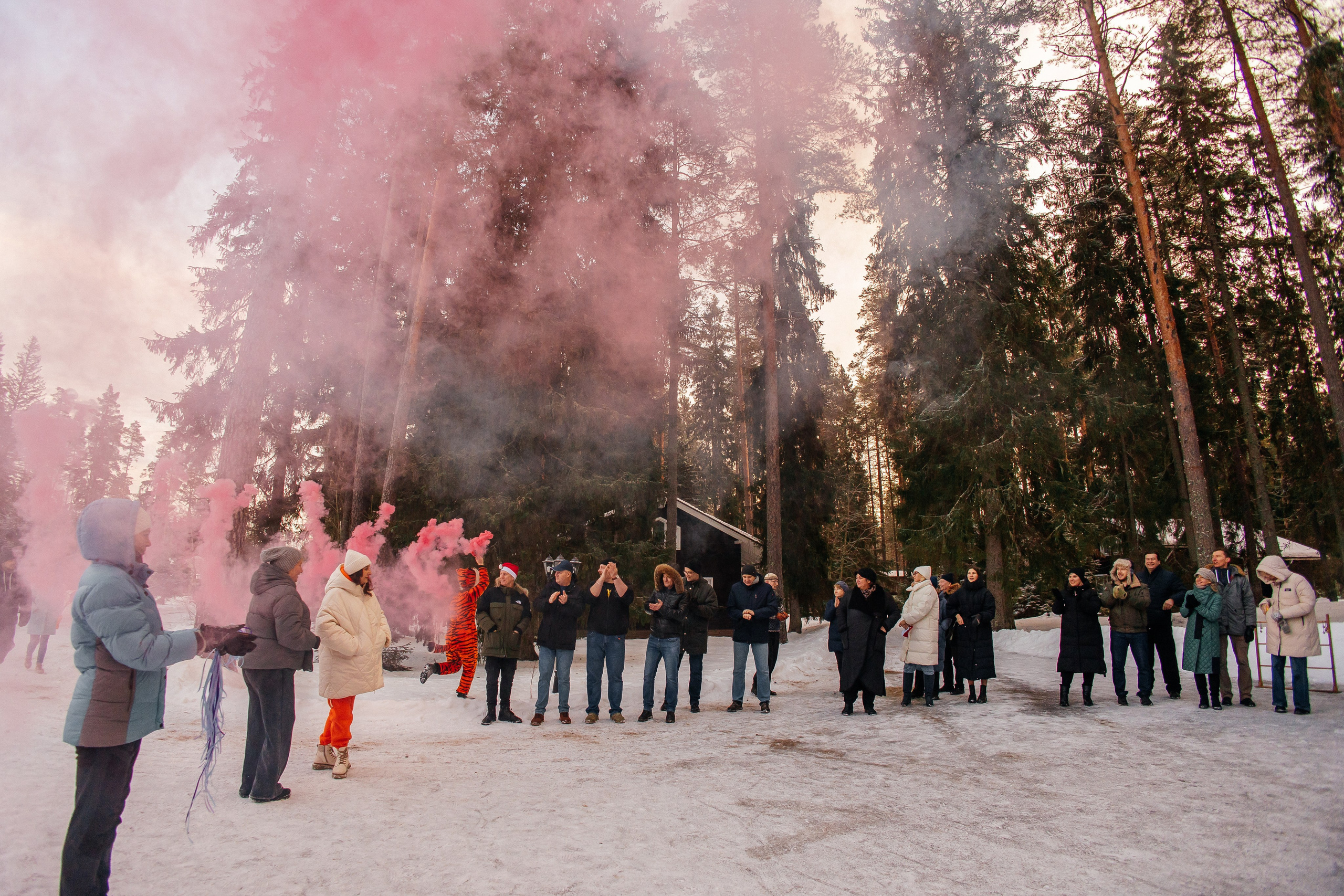 Зимний корпоратив в Царство Королевство. Фотограф в Санкт-Петербурге Виктория Безверхая