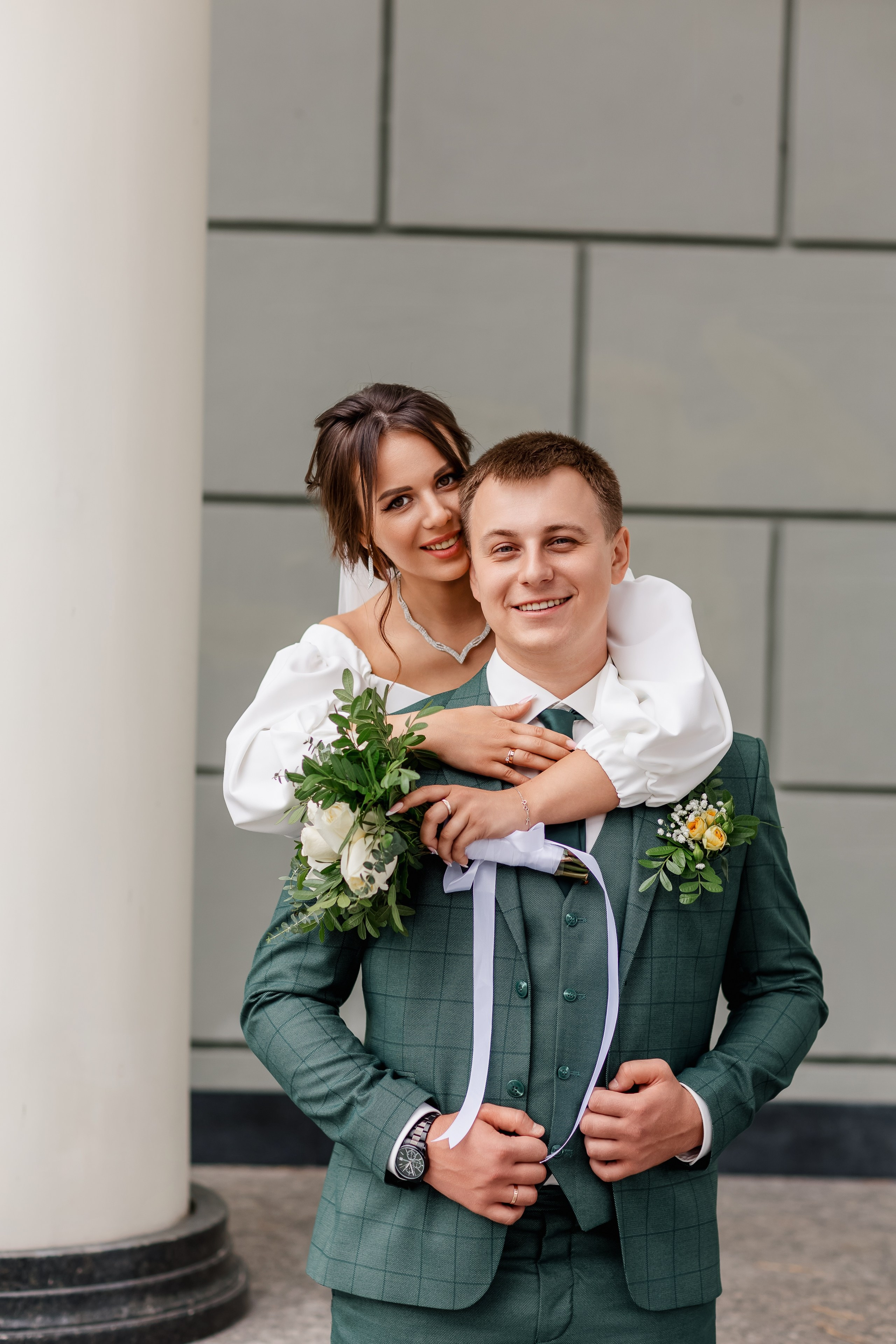 Олег и Юлия. Свадебная прогулка. Свадебный фотограф в Хабаровске