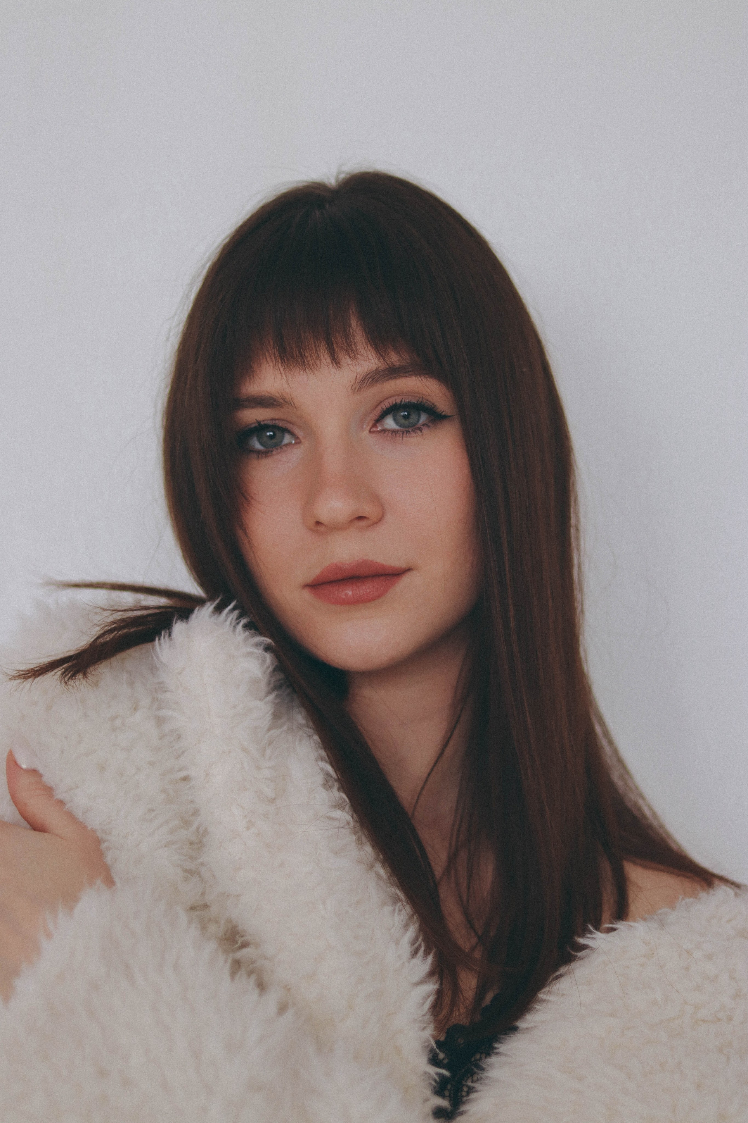 Фотосъёмка Вики в студии. Фотограф Самара Лена Мандарин