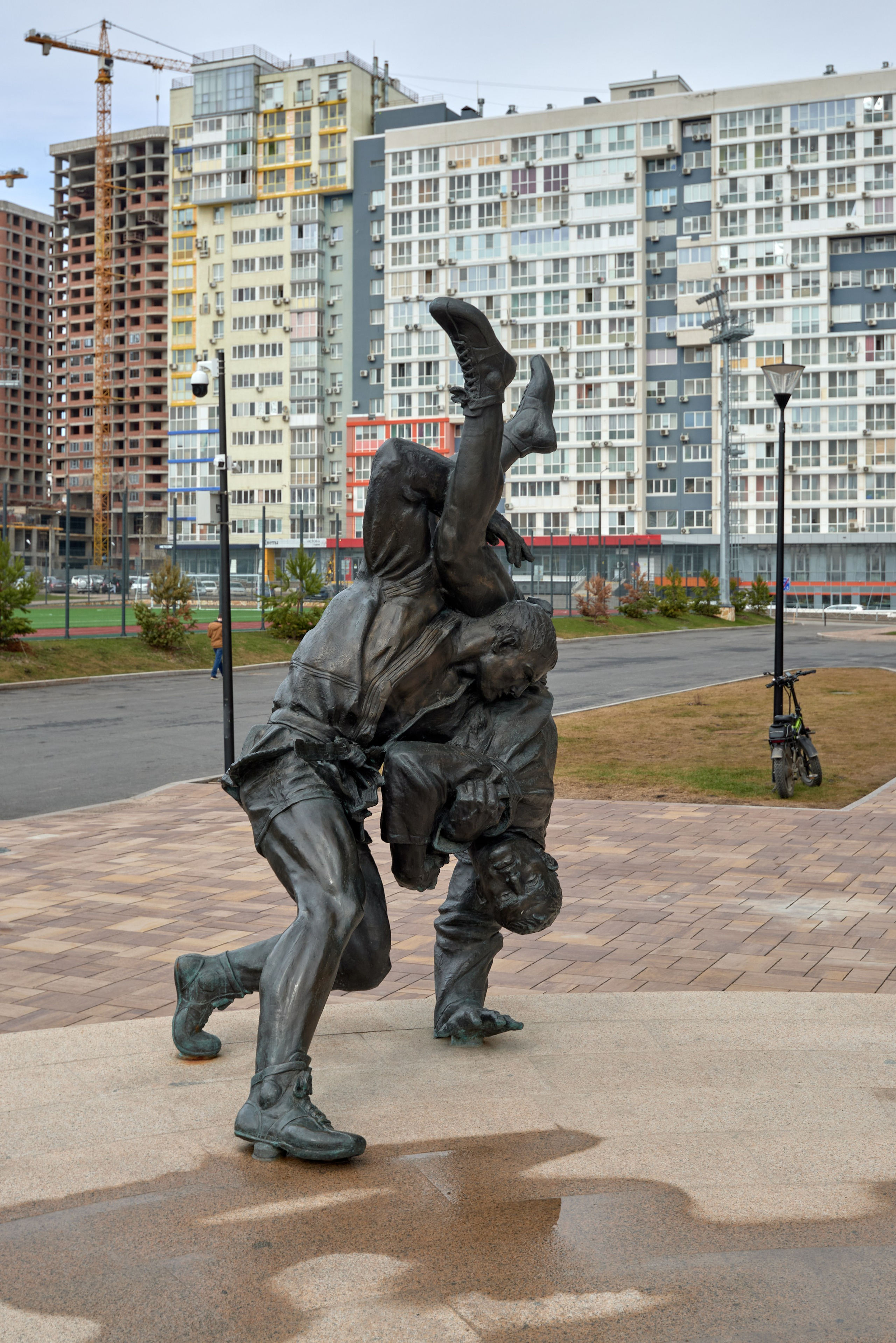 Центр спортивной подготовки Республики Башкортостан Дворец борьбы. Абросимов Лев интерьерный и архитектурный фотограф