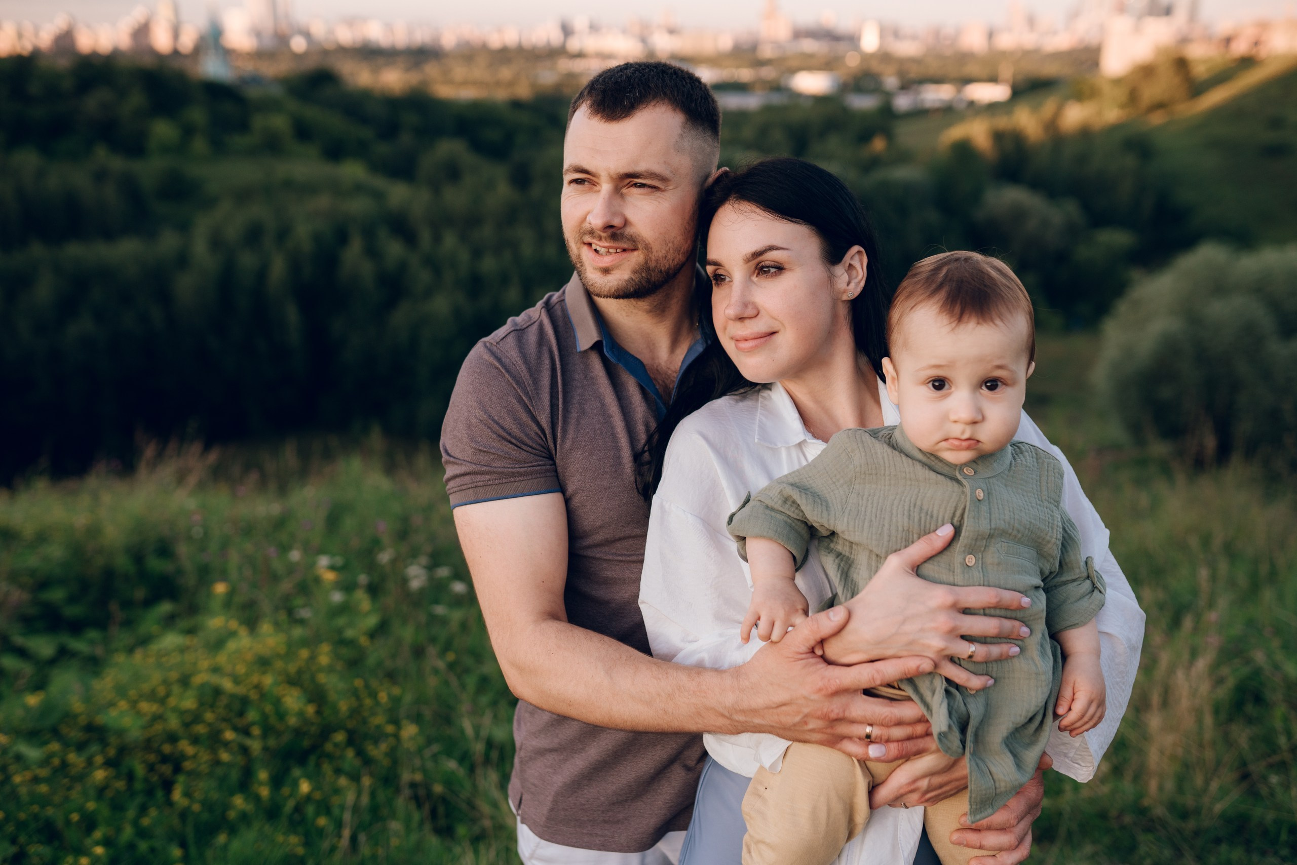 Марина, Эдуард и Мирон. Семейный фотограф в Москве Лилия Лебедева