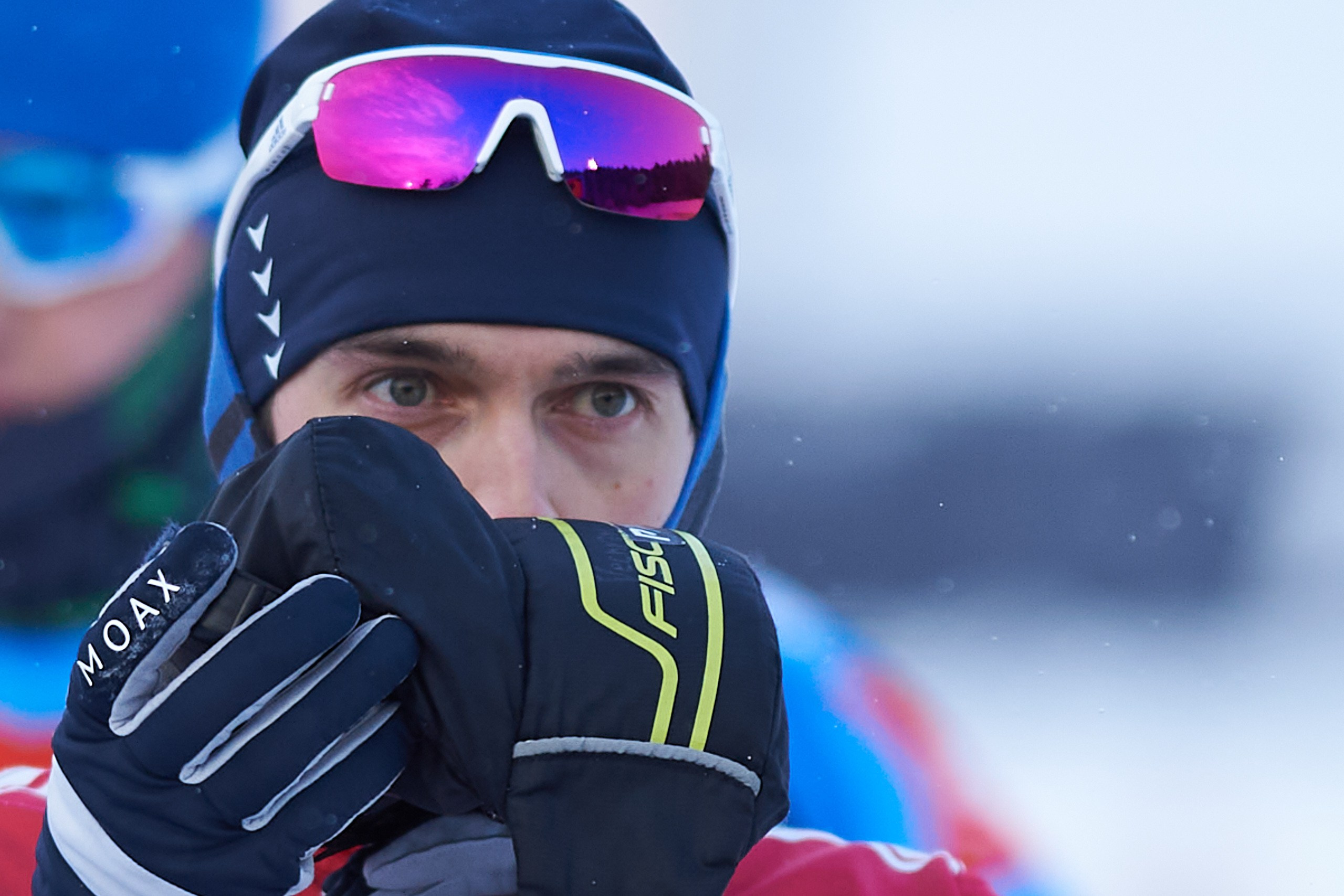 Биатлон. Чемпионат России — 2024/2025, 3-й этап, Ижевск. Спринт. Мужчины. Спортивный репортажный фотограф в Ижевске Сергей Мерзляков