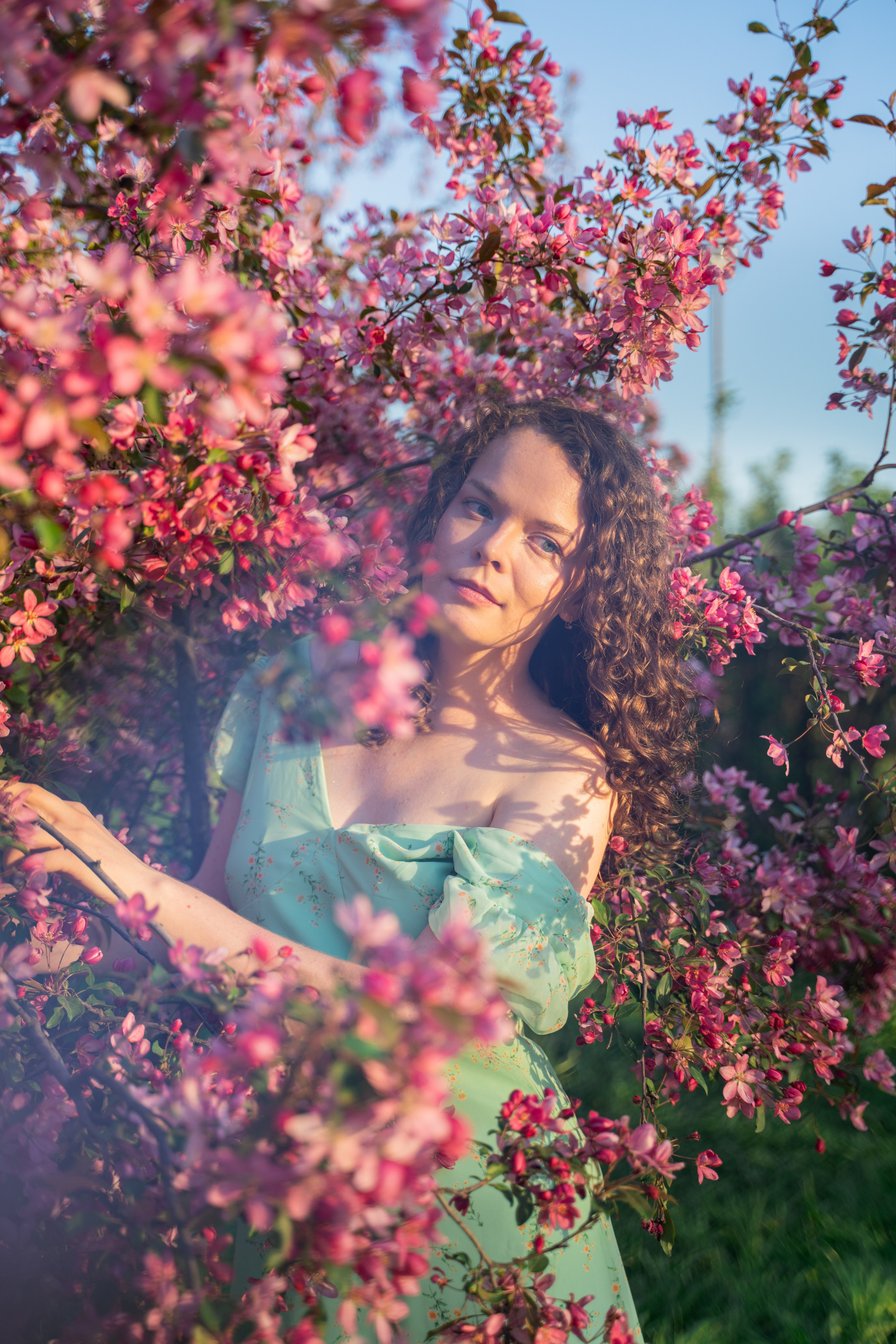 Настя весной. Елена Осадчая — фотографирую музыку на сцене и в жизни