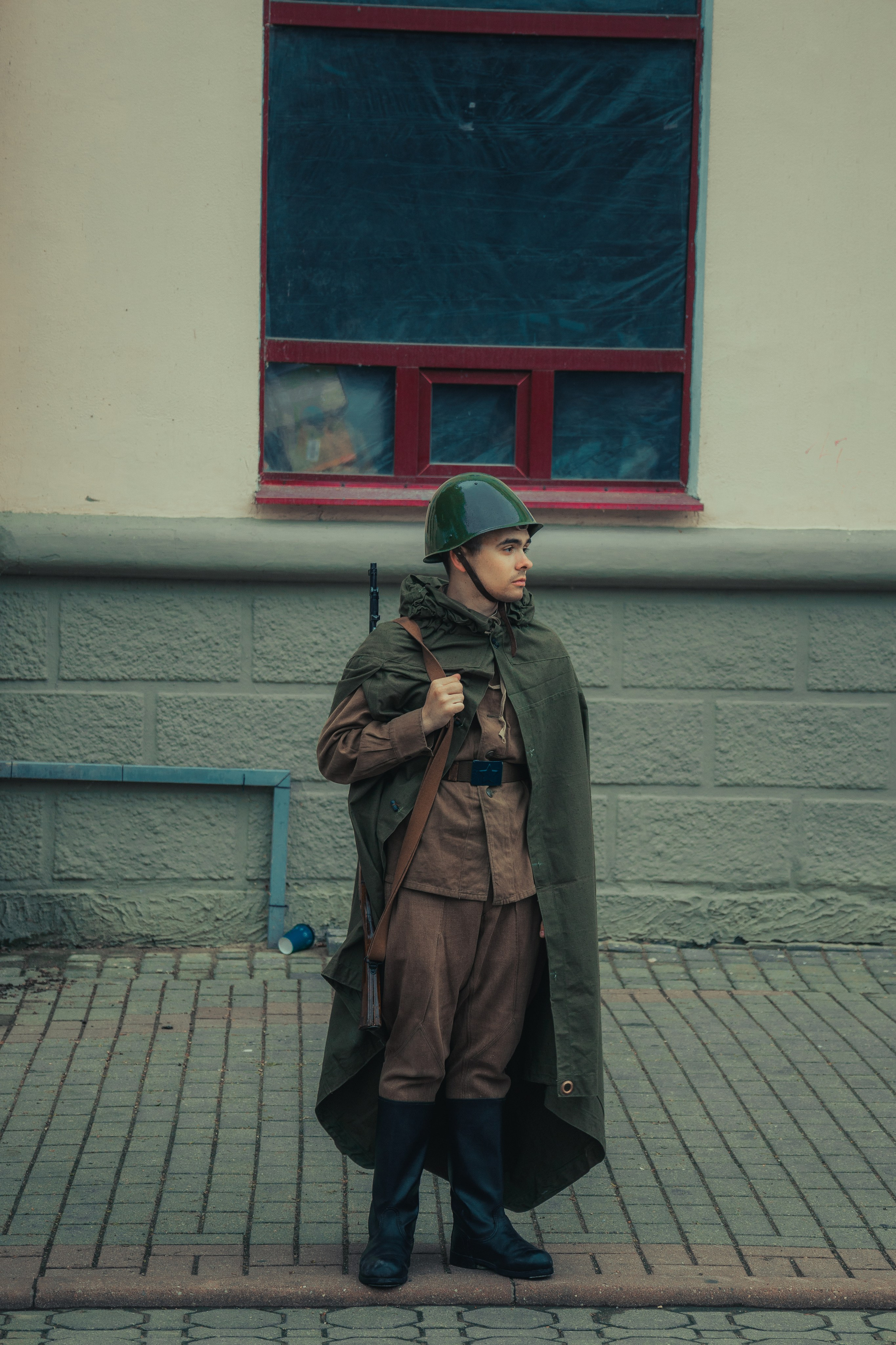 Реконструкция взятия рейхстага. Photographer Vladislav Voronovich