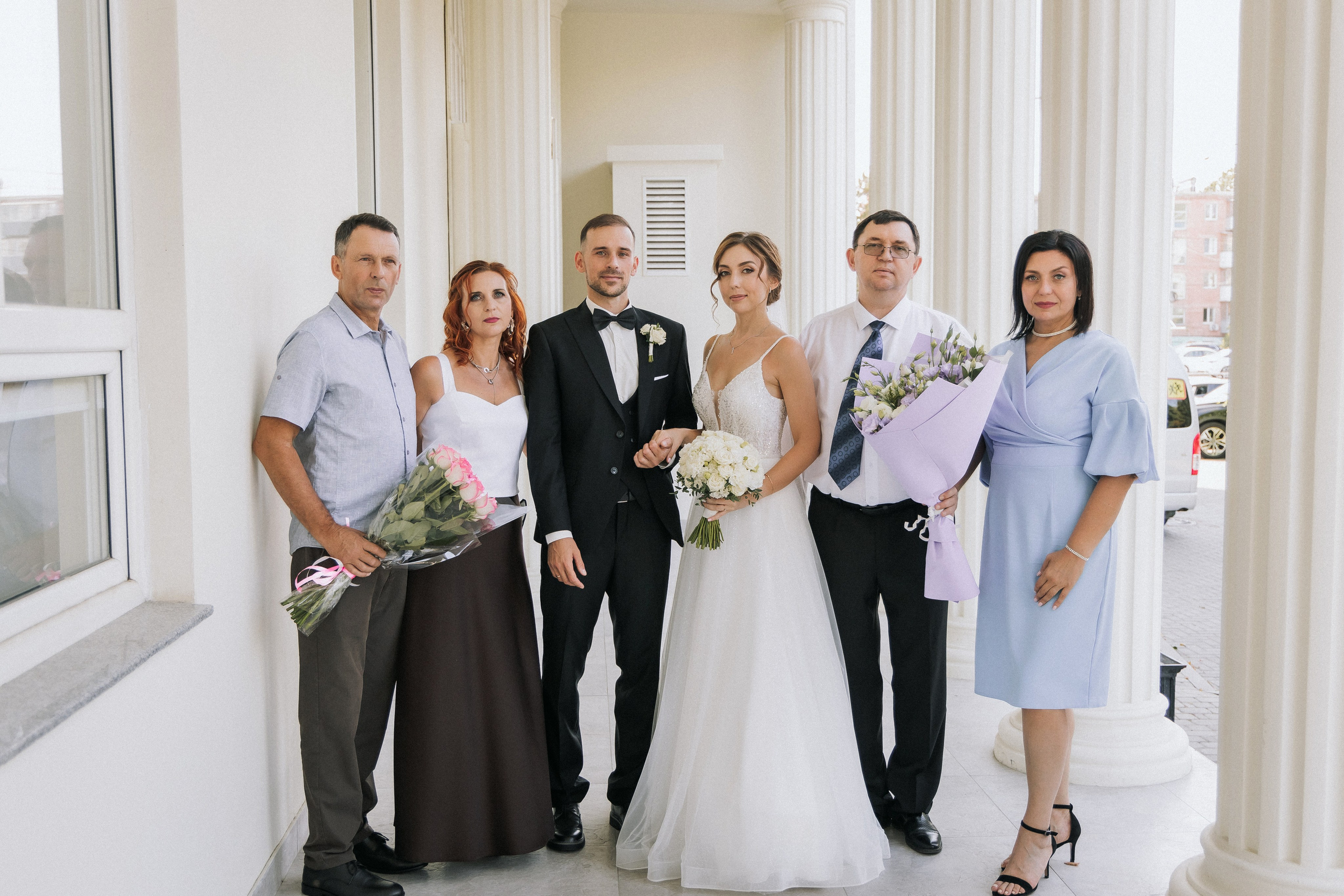 Свадебная прогулка Екатерины и Евгения. Свадебная фотография. Арина Рубах