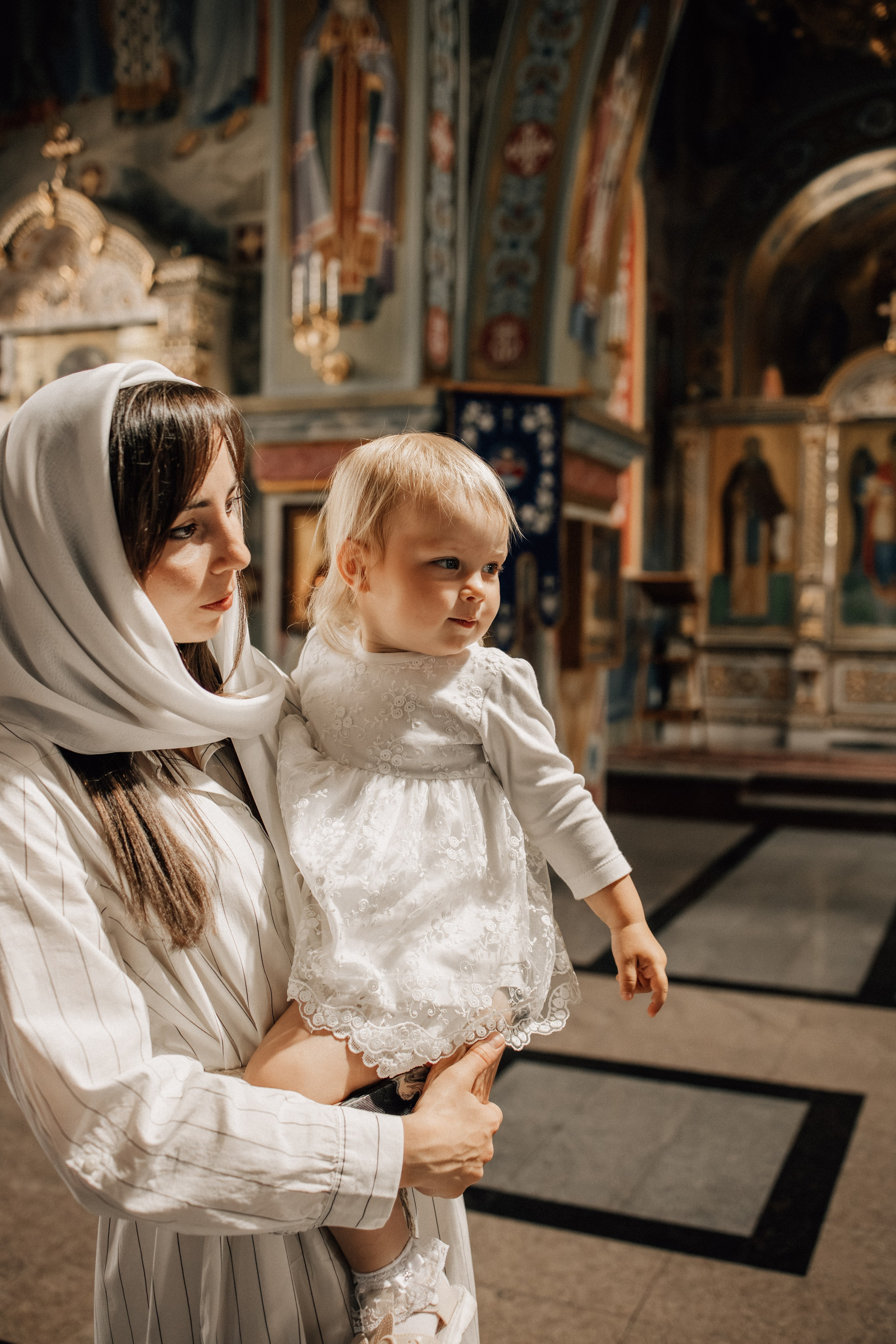 Съемка крещения в Воронеже, фотосессия крещения