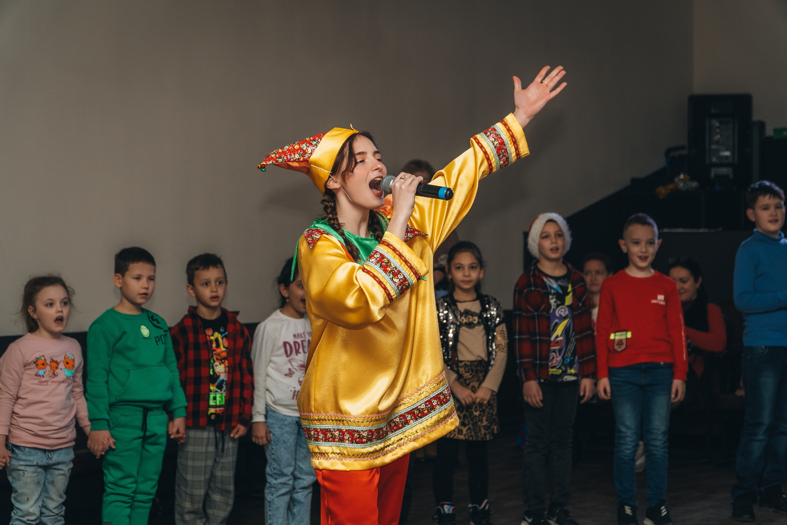 «Сказка о Новом годе и богатыре настоящем». Новотитаровский Дом культуры