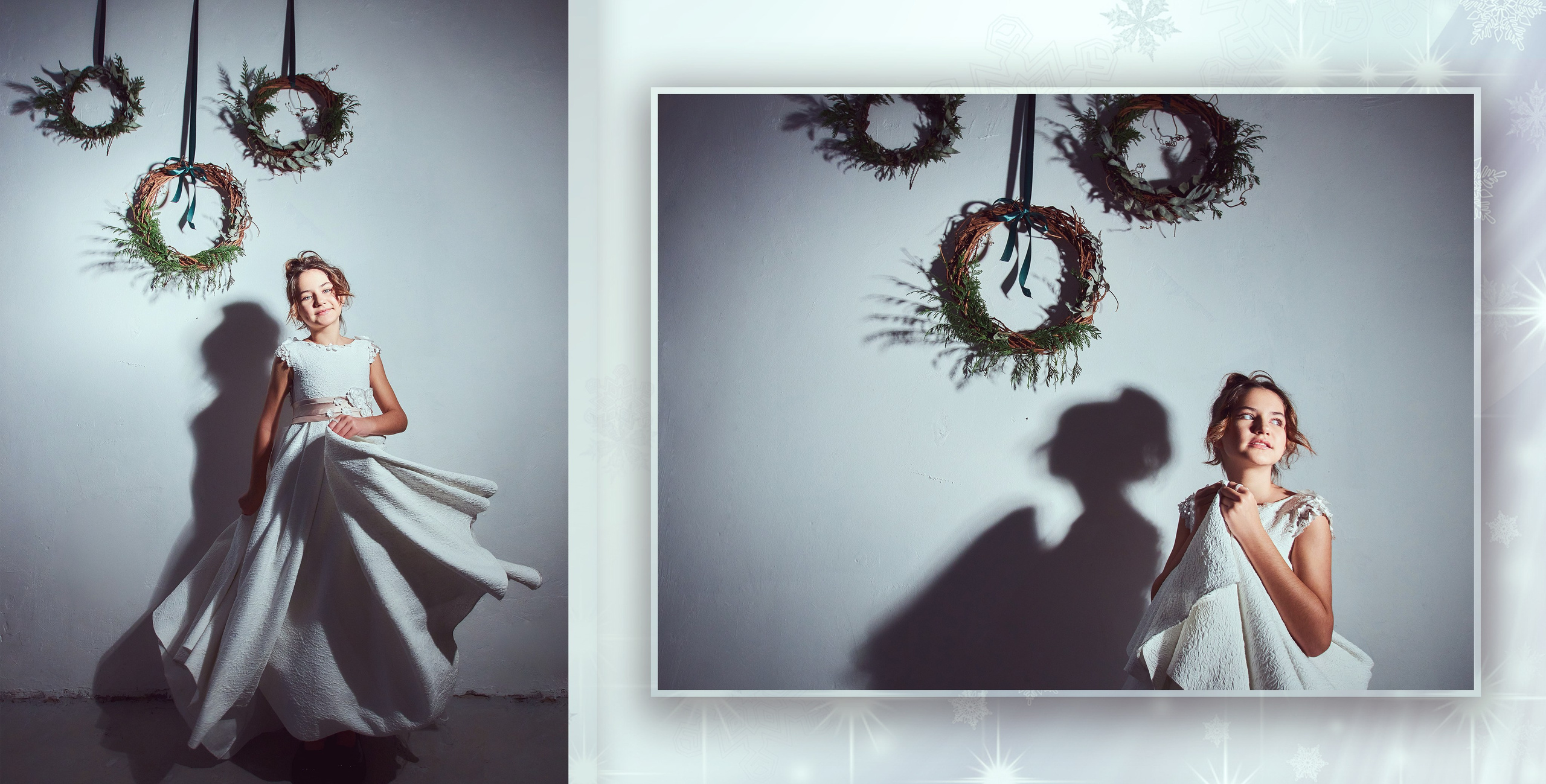 Фотокниги для деток с Рождественского фотопроекта. Фотохудожник Наталия Кирсанова