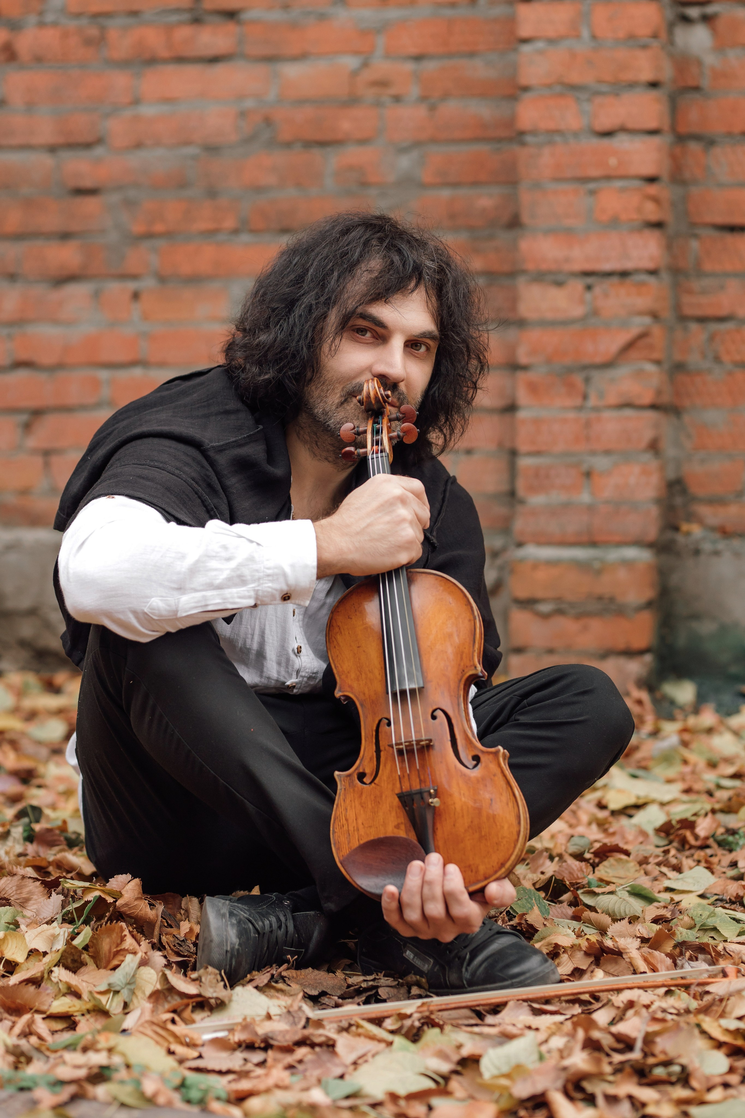 Осень, скрипка, музыка. Фотохудожник Наталия Кирсанова