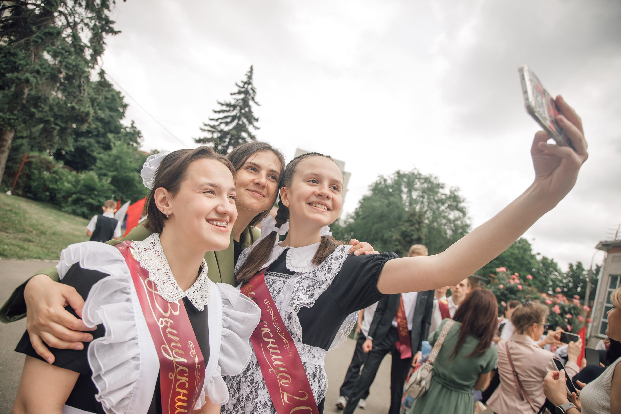 Последний звонок для 11 класса. Фотохудожник Наталия Кирсанова