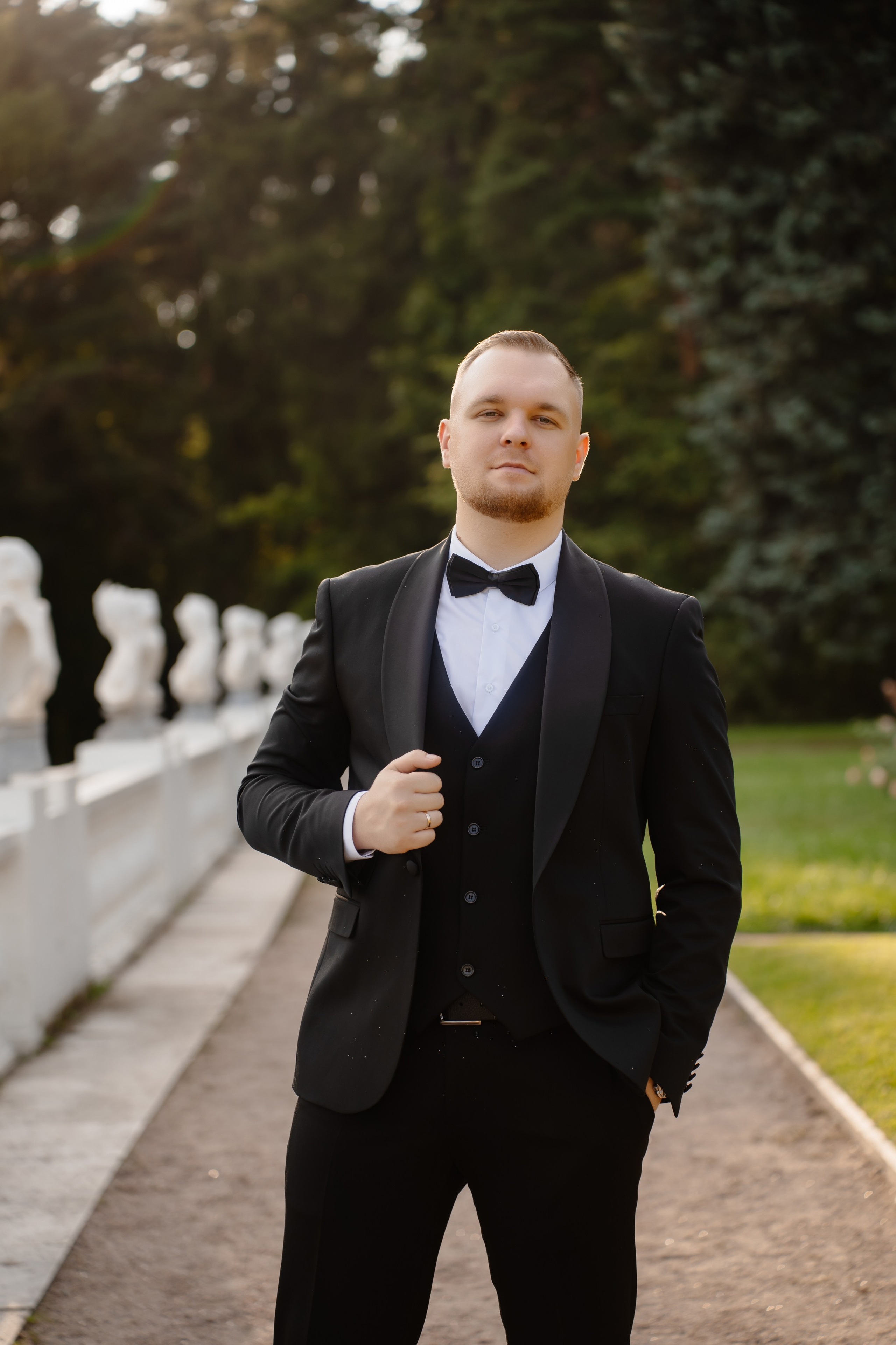 Свадебная фотосессия в парке Архангельское. Свадебный и семейный фотограф в Москве Светлана Зоткина