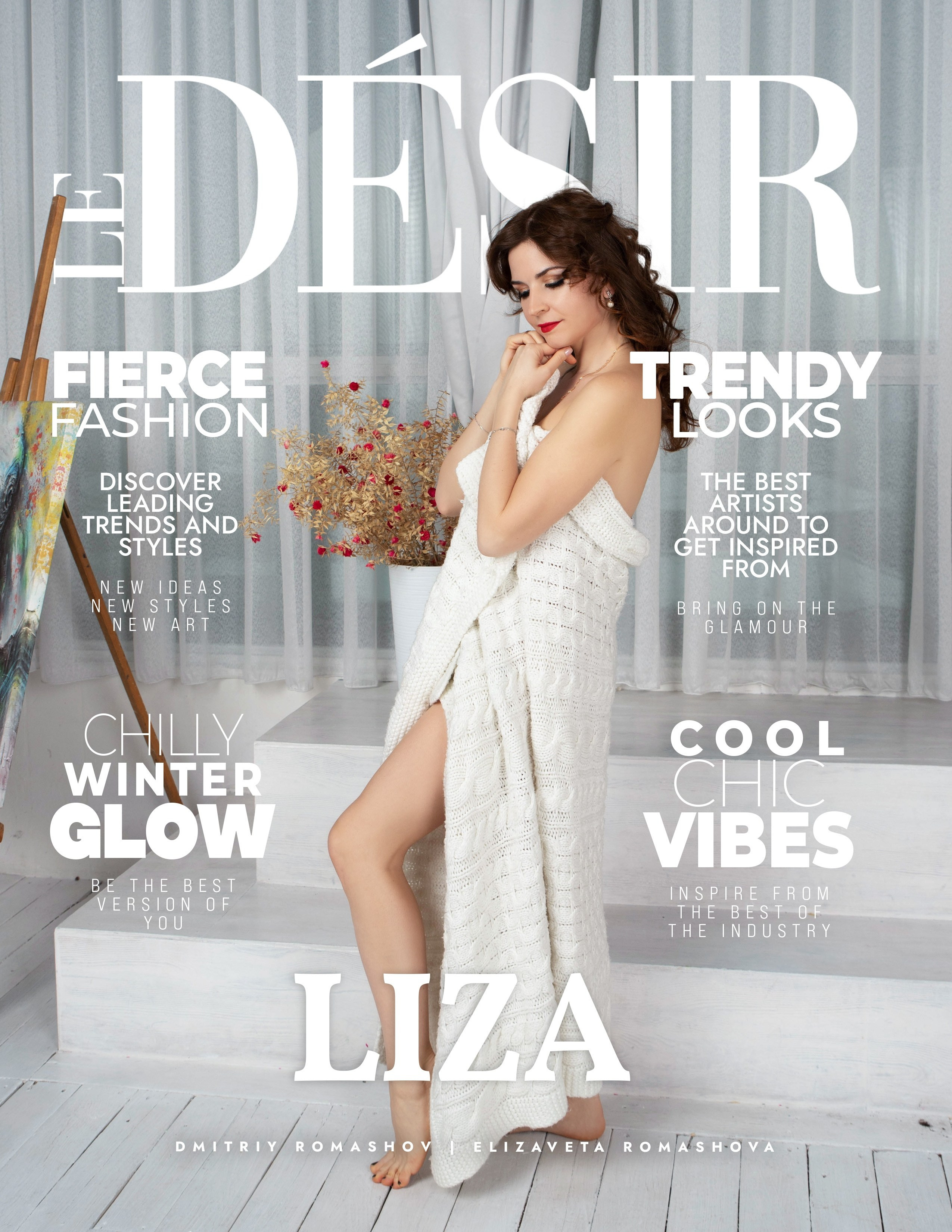 Обложки журналов. Фотограф в Москве Дмитрий Ромашов