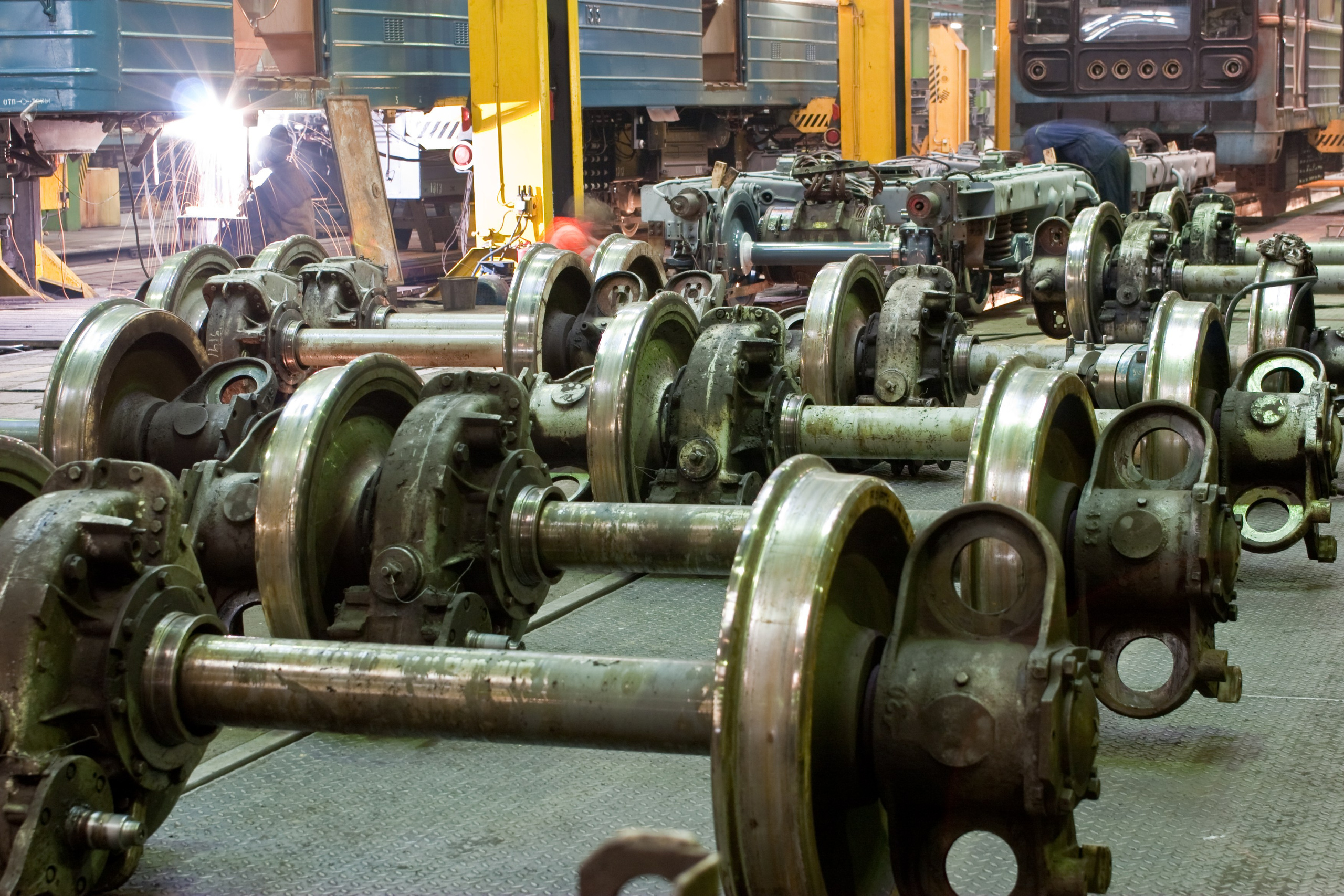 Место где чинят поезда. Электродепо «Черкизово», образца 2010 года. Илья Михачёв Фотограф ПРО людей