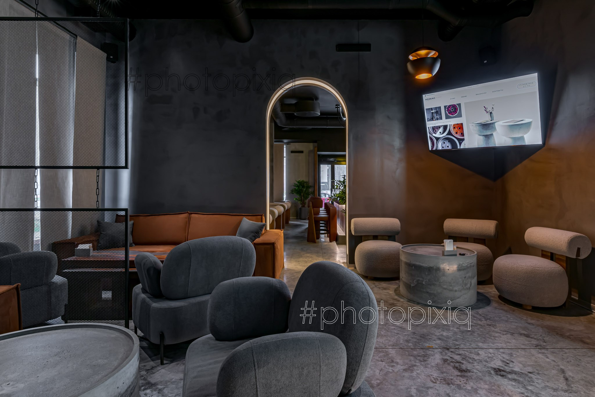 Интерьерная фотосъёмка кальянной POINT HOOKAH. Интерьерная съёмка и виртуальные туры — Интерьерный фотограф Кузнецов Сергей (photopixiq)