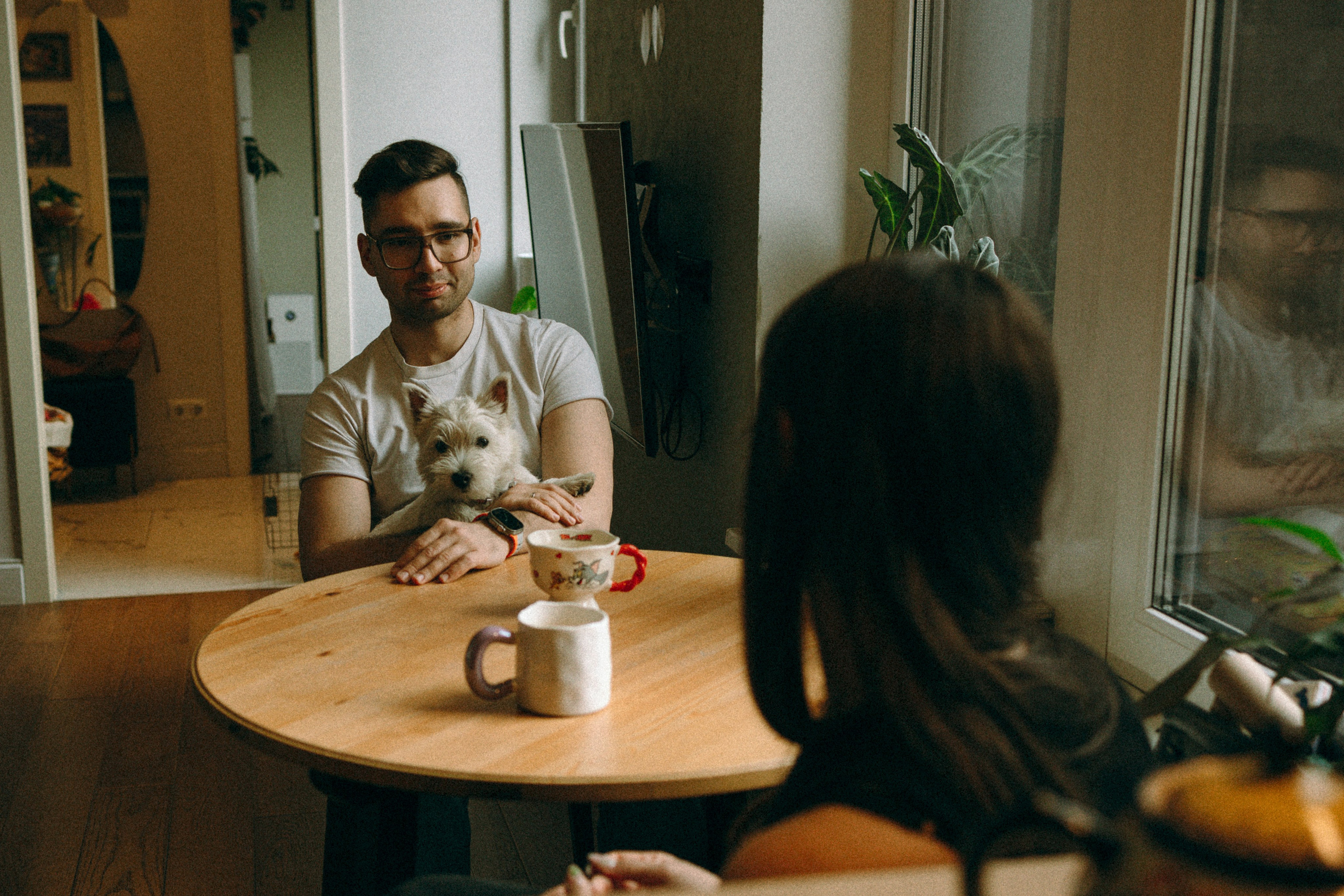 Снежуля, Мари и Саша. Фотограф анималист Анастасия Пикей